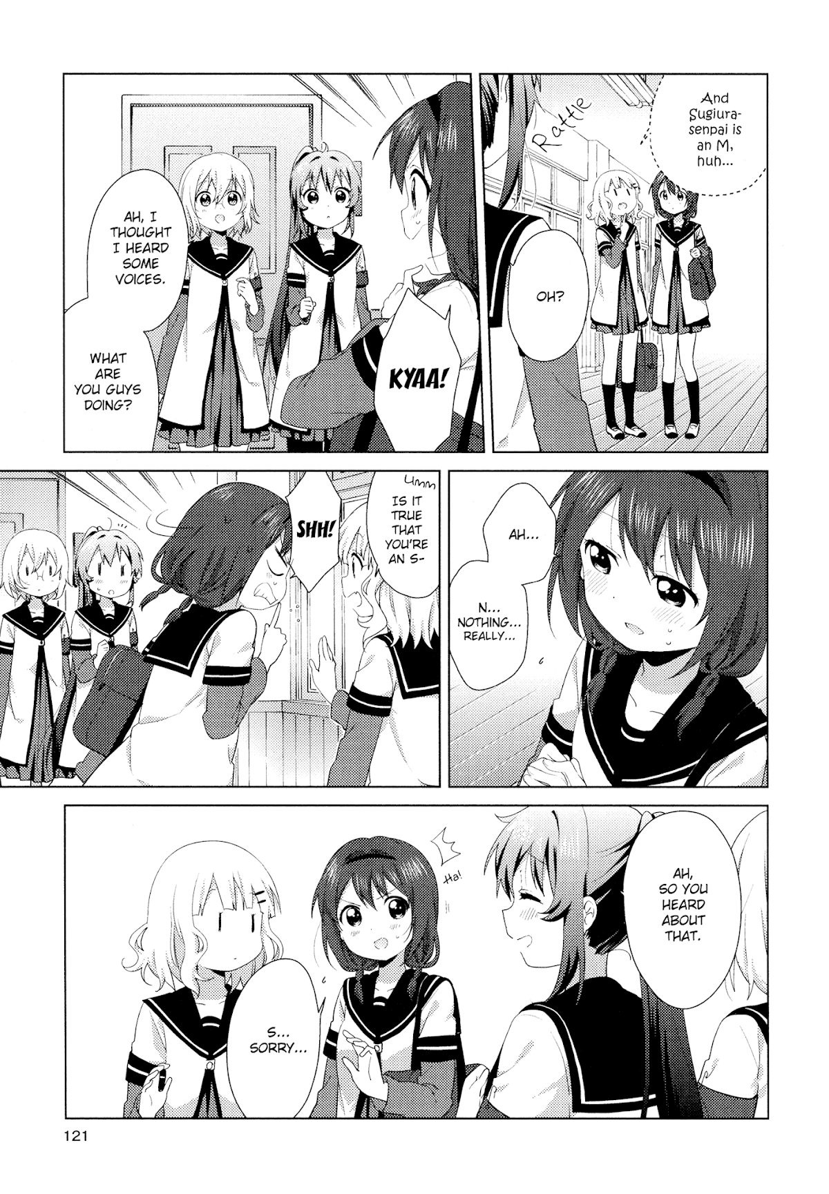Yuru Yuri Chapter 107 page 5 - Chapter 107: SM (About That · Let's Think About It a Little More)