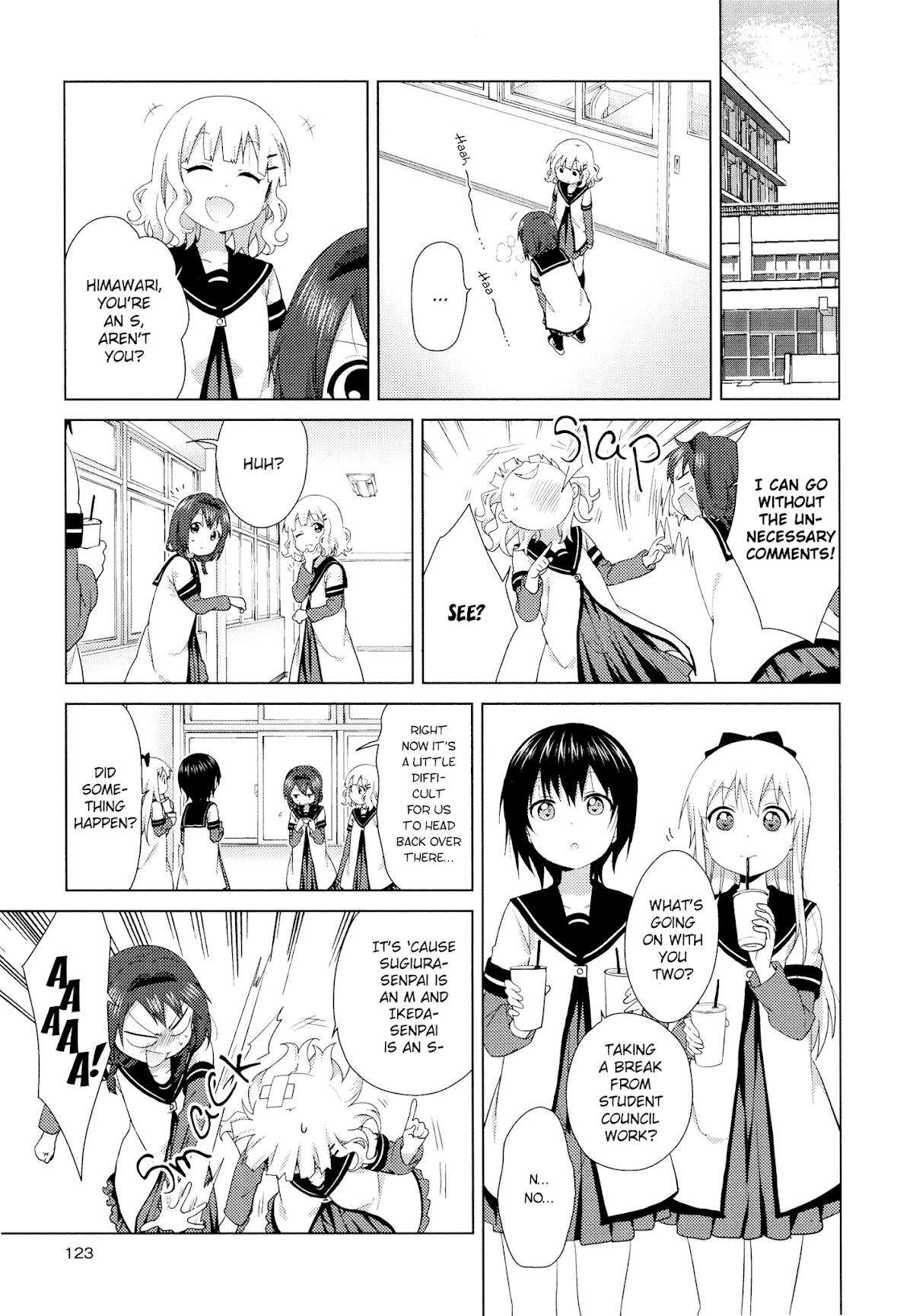 Yuru Yuri Chapter 107 page 7 - Chapter 107: SM (About That · Let's Think About It a Little More)