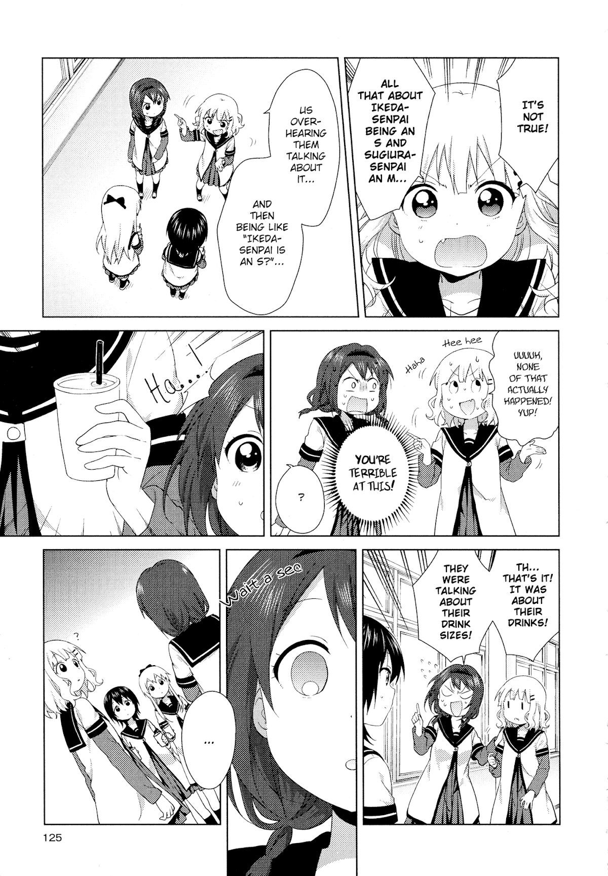 Yuru Yuri Chapter 107 page 9 - Chapter 107: SM (About That · Let's Think About It a Little More)