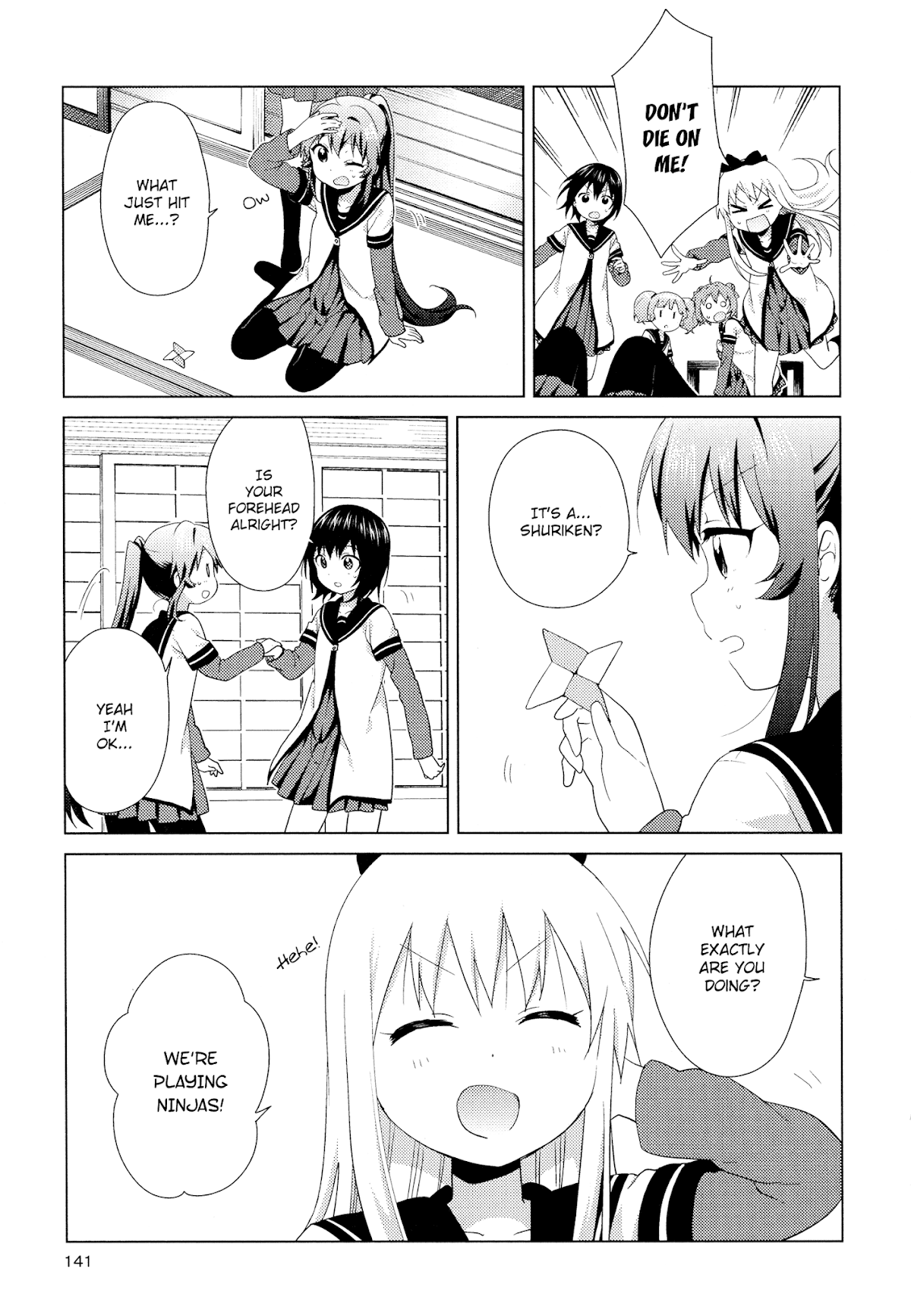 Yuru Yuri Chapter 108 page 11 - Chapter 108: The New Age of the Amusement Club