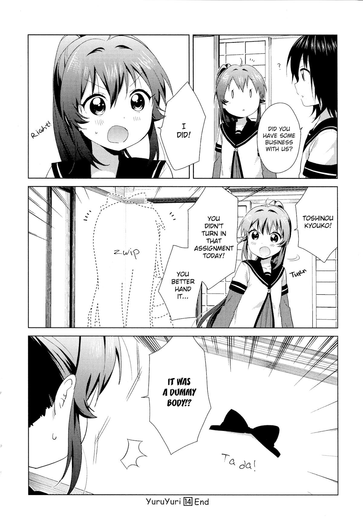 Yuru Yuri Chapter 108 page 12 - Chapter 108: The New Age of the Amusement Club