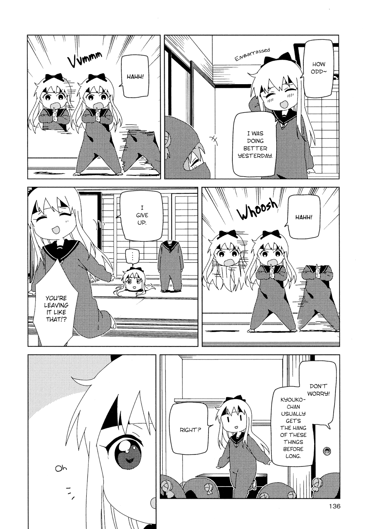 Yuru Yuri Chapter 108 page 6 - Chapter 108: The New Age of the Amusement Club