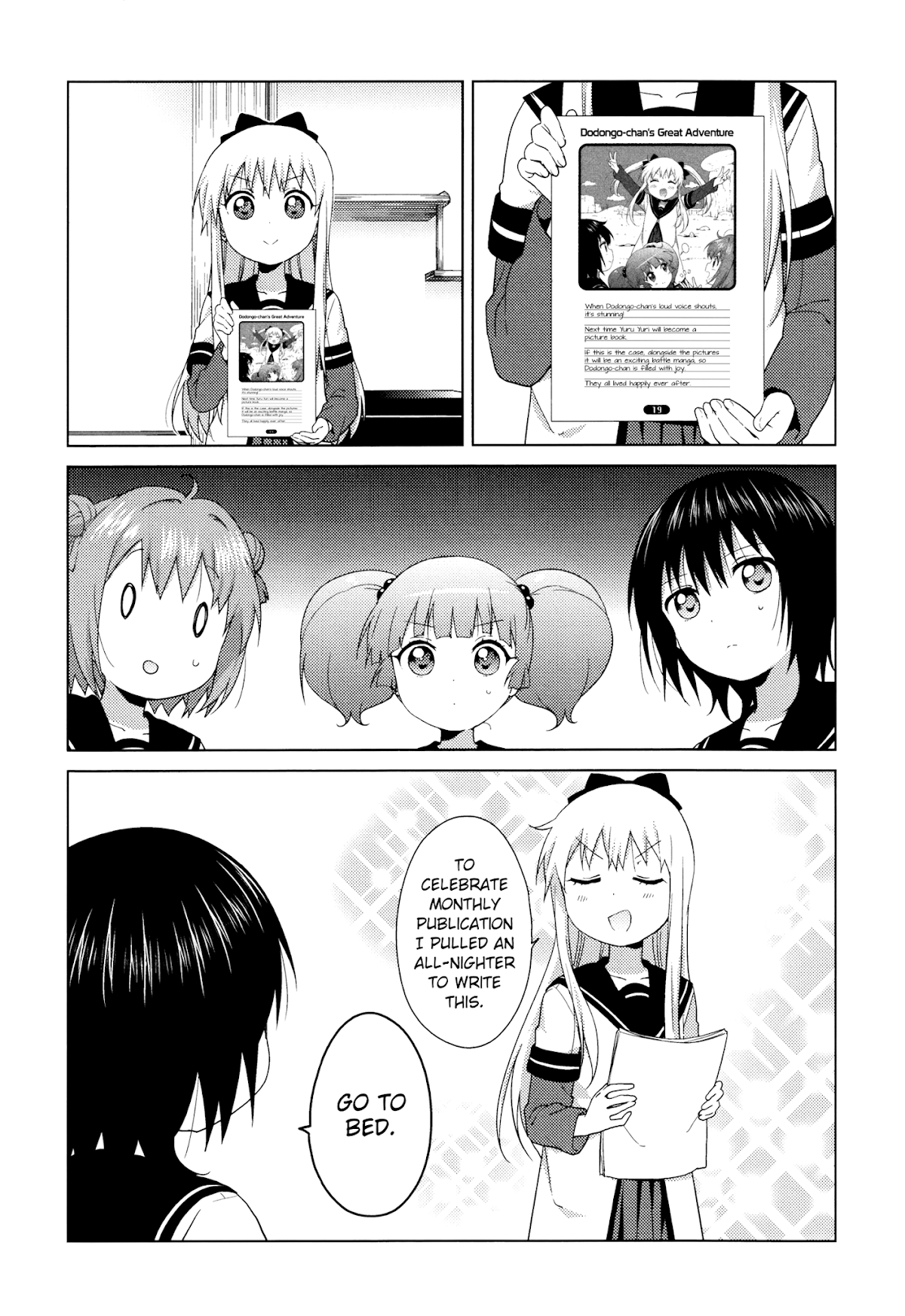 Yuru Yuri Chapter 109 page 11 - Chapter 109: And now to a parallel world...