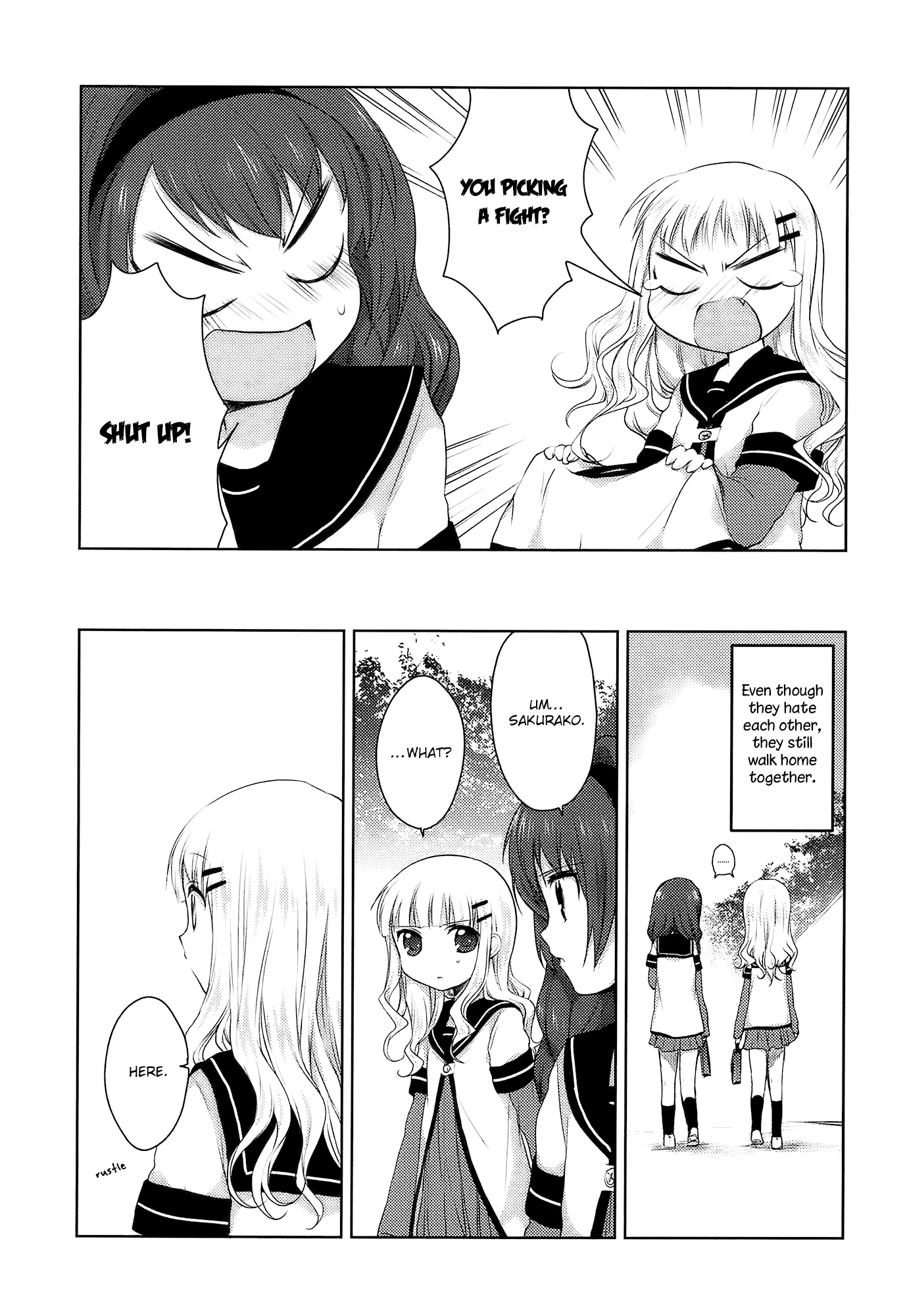 Yuru Yuri Chapter 11 page 7 - Chapter 11: Packed Full of Dreams