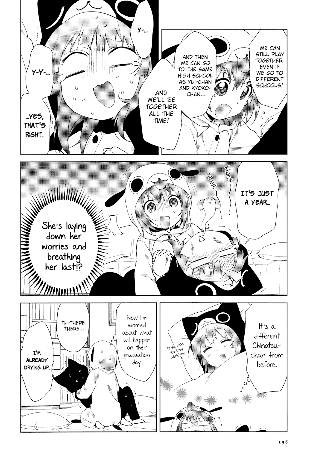 Yuru Yuri Chapter 110 page 10 - Chapter 110: Graduation, then.