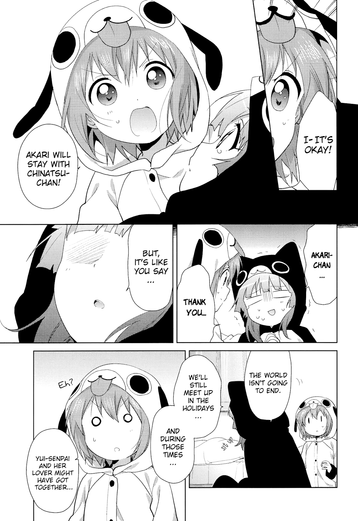 Yuru Yuri Chapter 110 page 11 - Chapter 110: Graduation, then.