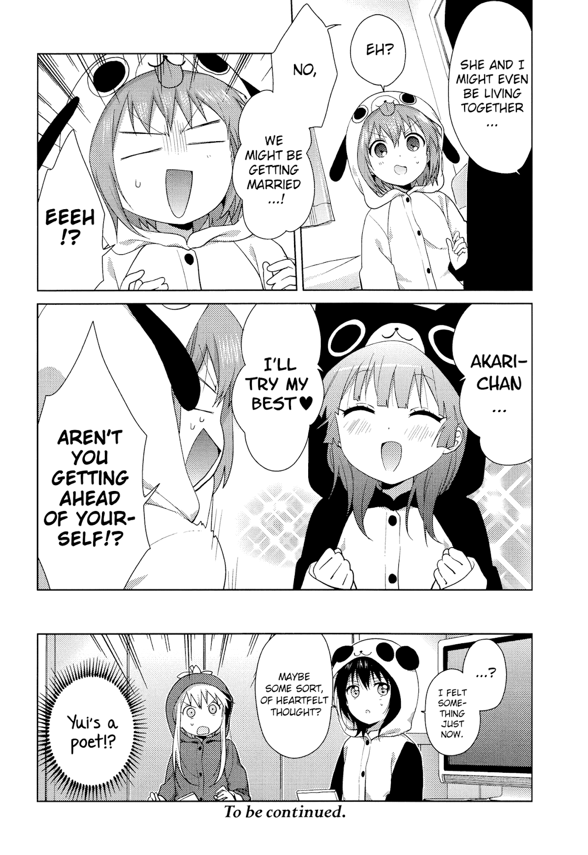 Yuru Yuri Chapter 110 page 12 - Chapter 110: Graduation, then.