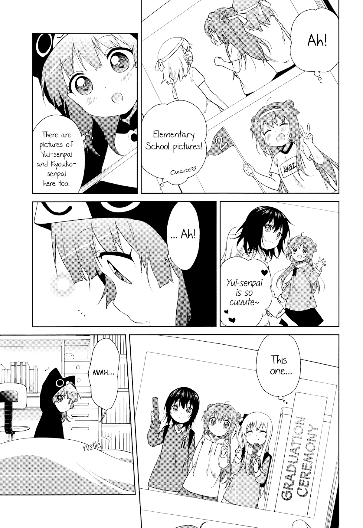 Yuru Yuri Chapter 110 page 3 - Chapter 110: Graduation, then.
