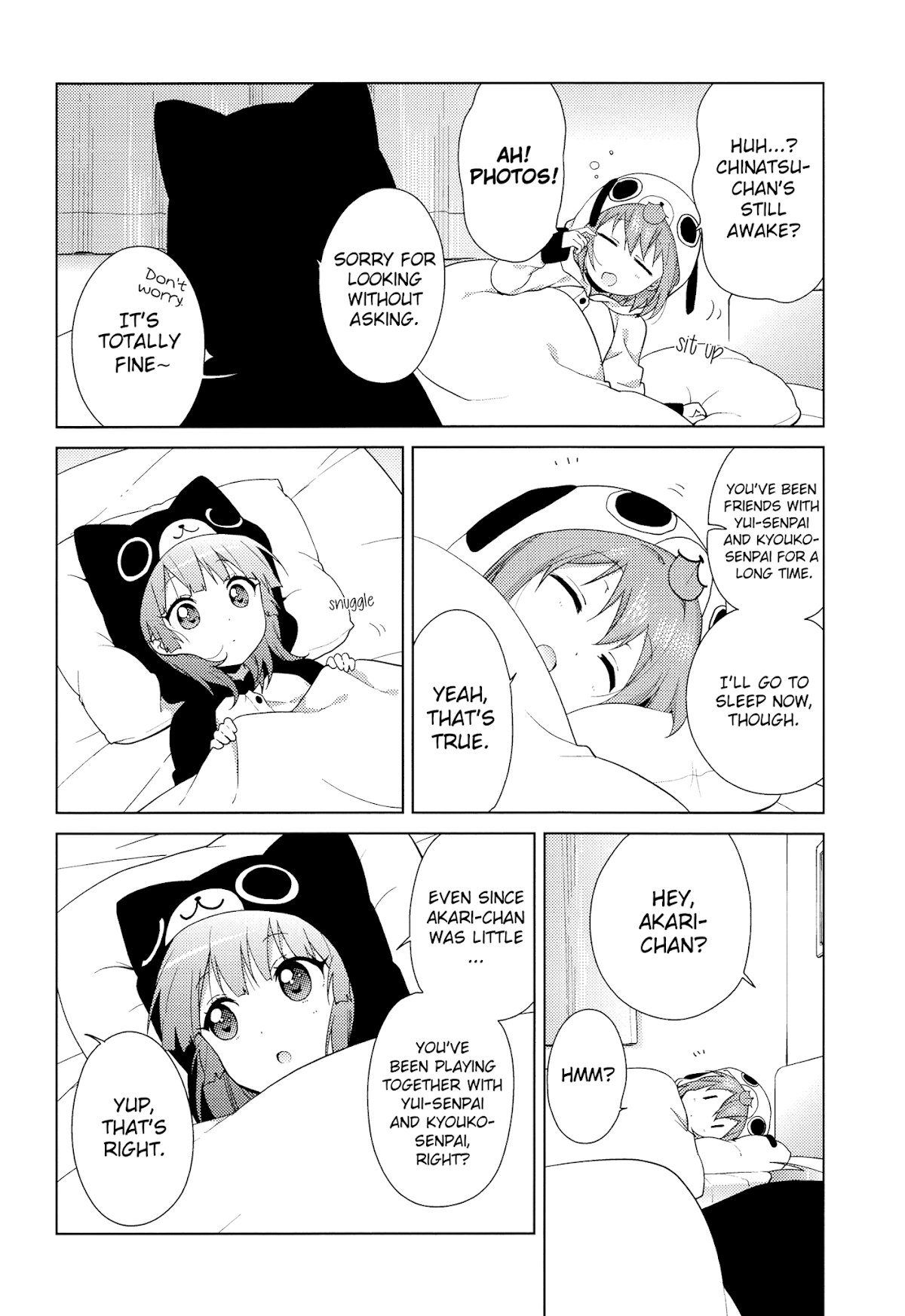 Yuru Yuri Chapter 110 page 4 - Chapter 110: Graduation, then.