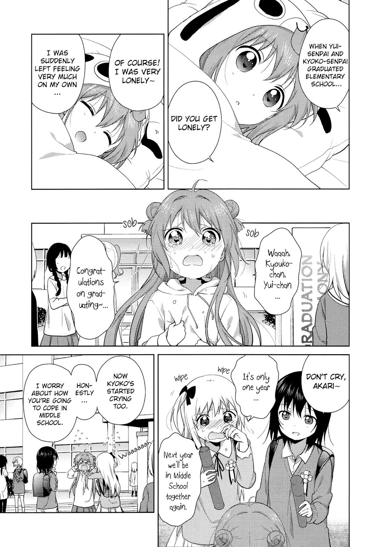 Yuru Yuri Chapter 110 page 5 - Chapter 110: Graduation, then.