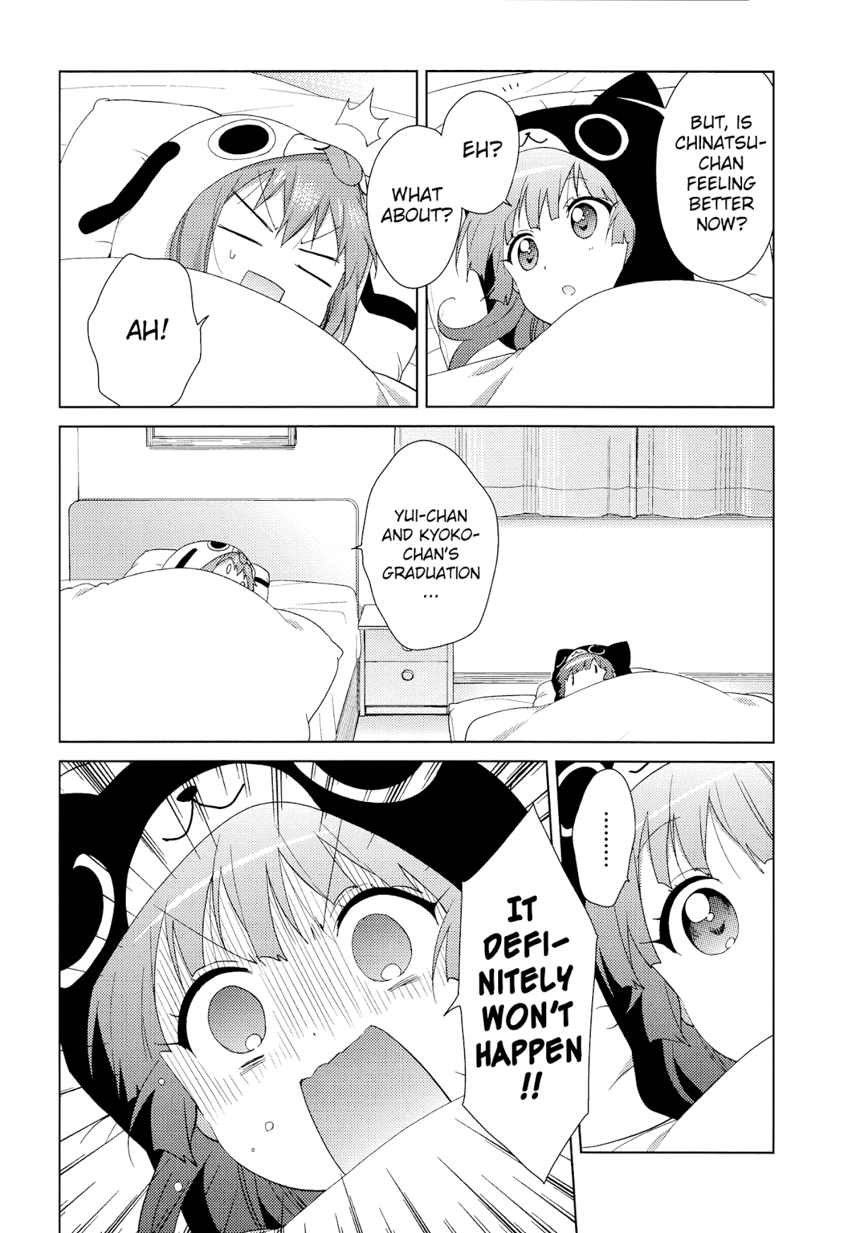 Yuru Yuri Chapter 110 page 8 - Chapter 110: Graduation, then.
