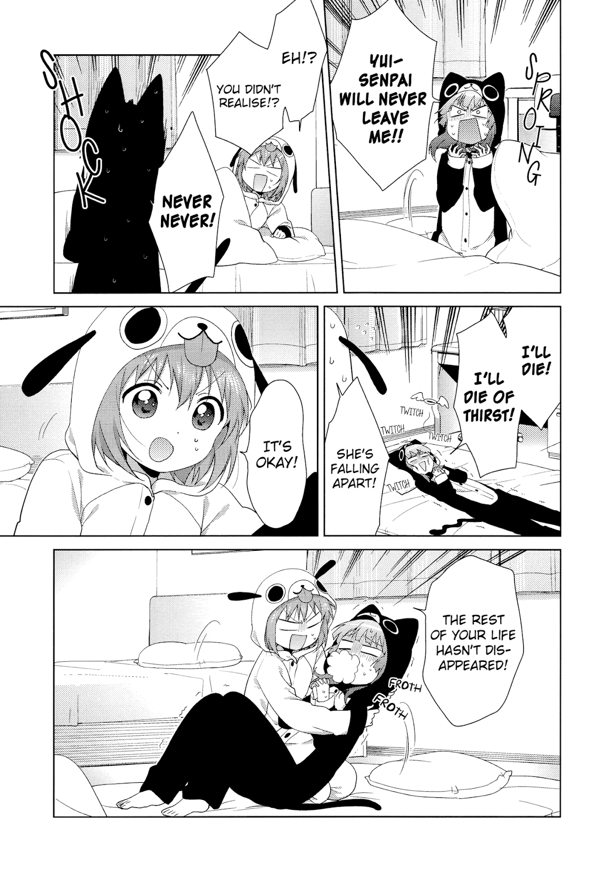 Yuru Yuri Chapter 110 page 9 - Chapter 110: Graduation, then.