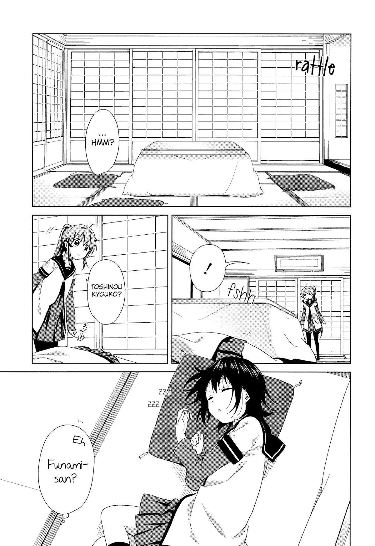 Yuru Yuri Chapter 111 page 3 - Chapter 111: We were just practicing?