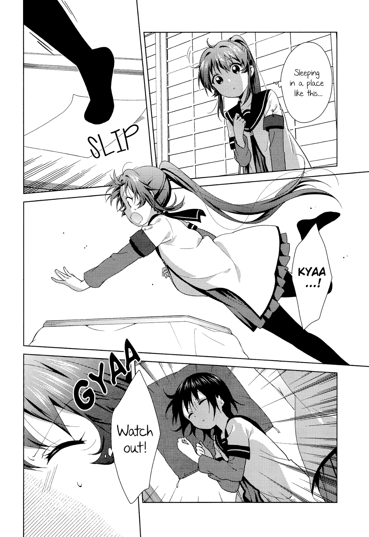 Yuru Yuri Chapter 111 page 4 - Chapter 111: We were just practicing?