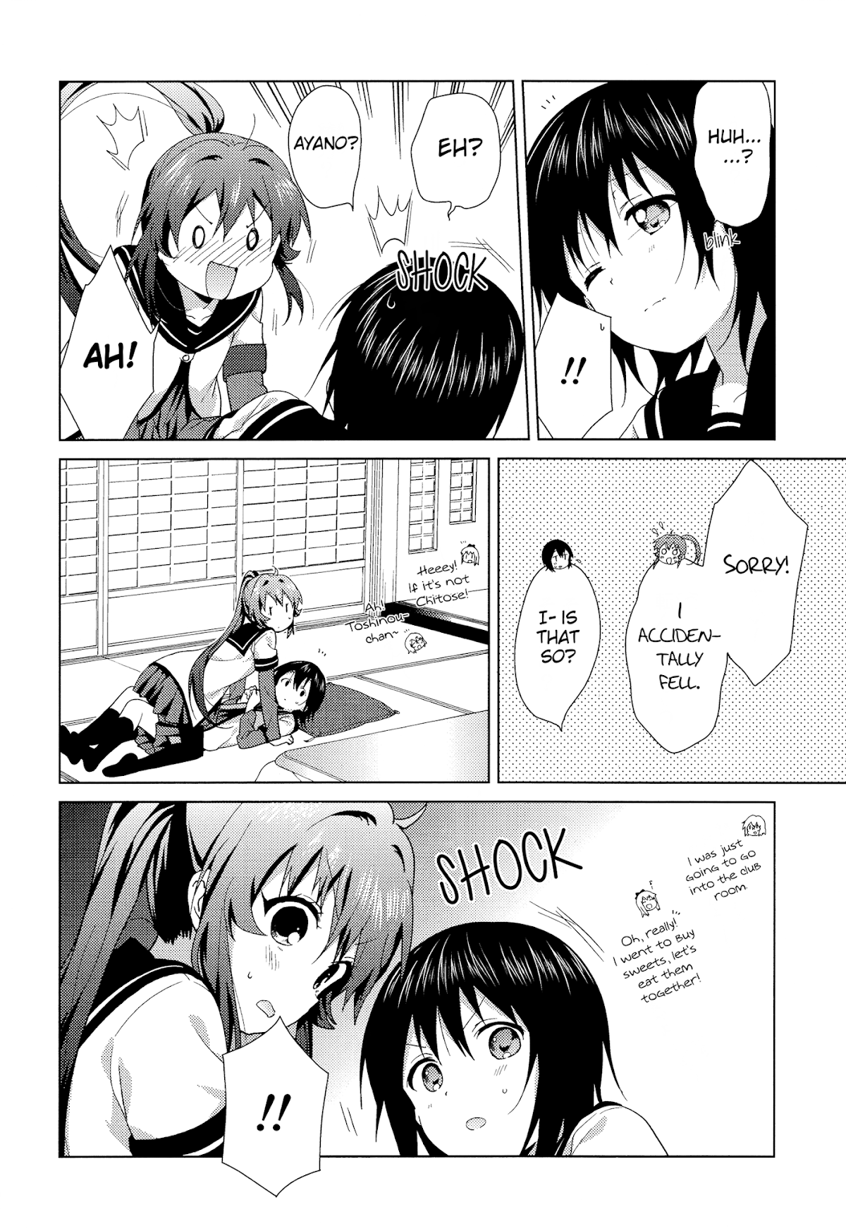 Yuru Yuri Chapter 111 page 6 - Chapter 111: We were just practicing?