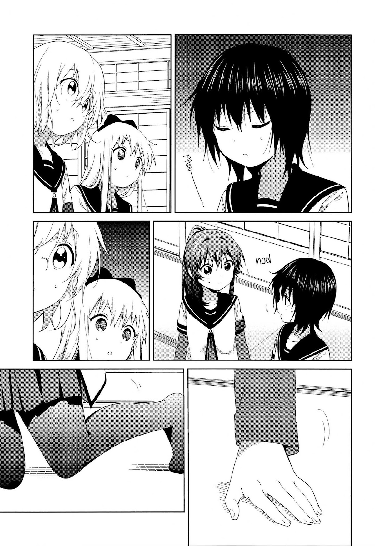Yuru Yuri Chapter 111 page 9 - Chapter 111: We were just practicing?