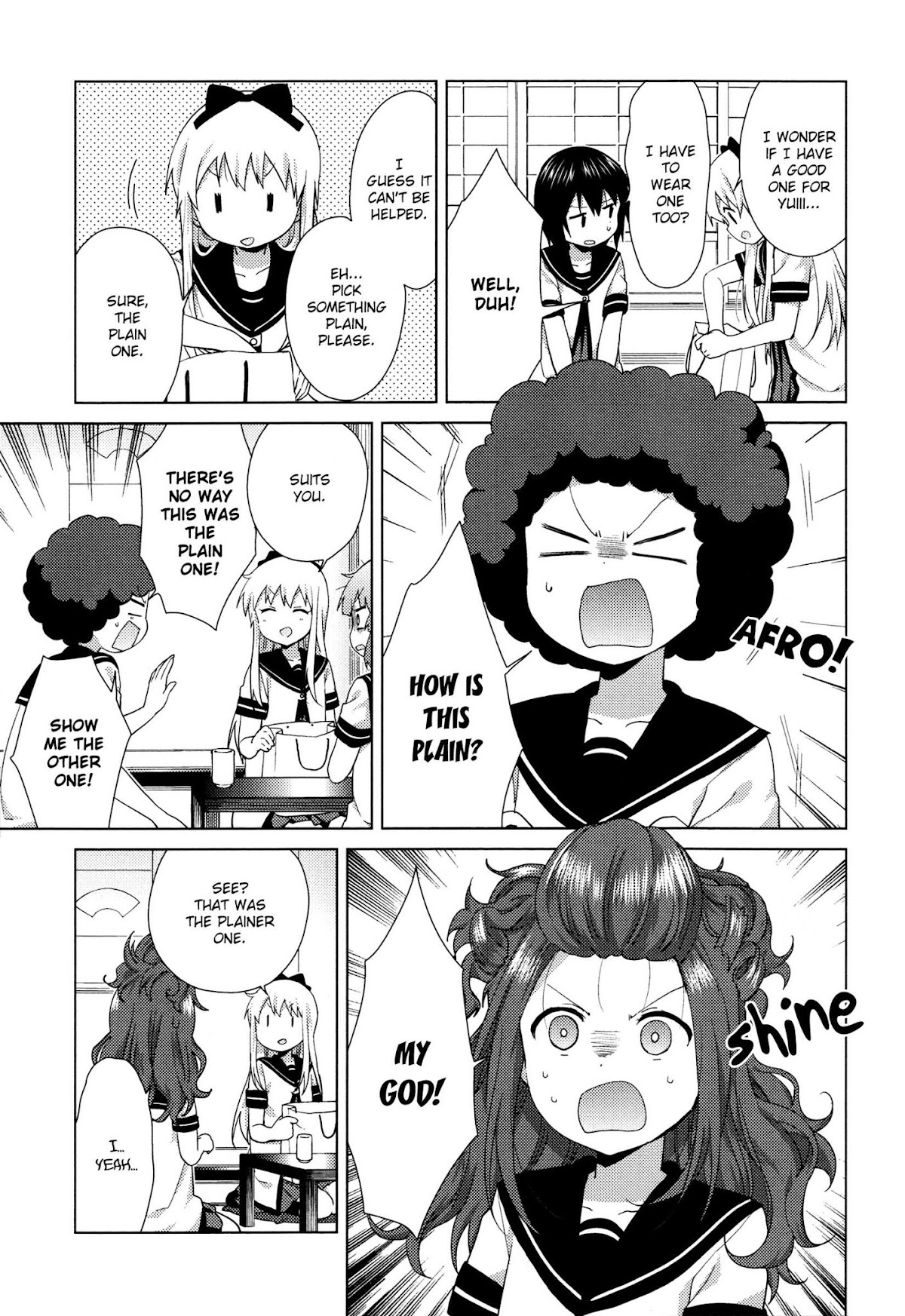 Yuru Yuri Chapter 112 page 11 - Chapter 112: Did you cut your hair?