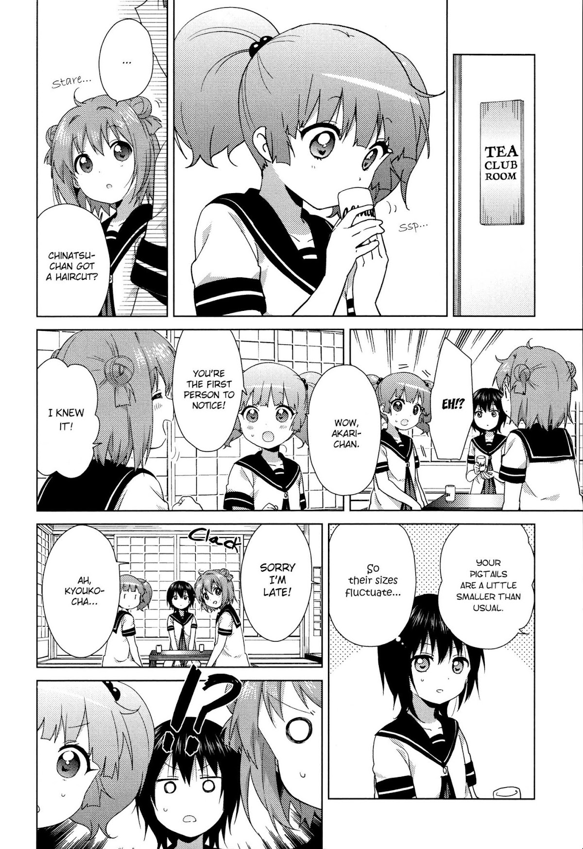 Yuru Yuri Chapter 112 page 2 - Chapter 112: Did you cut your hair?