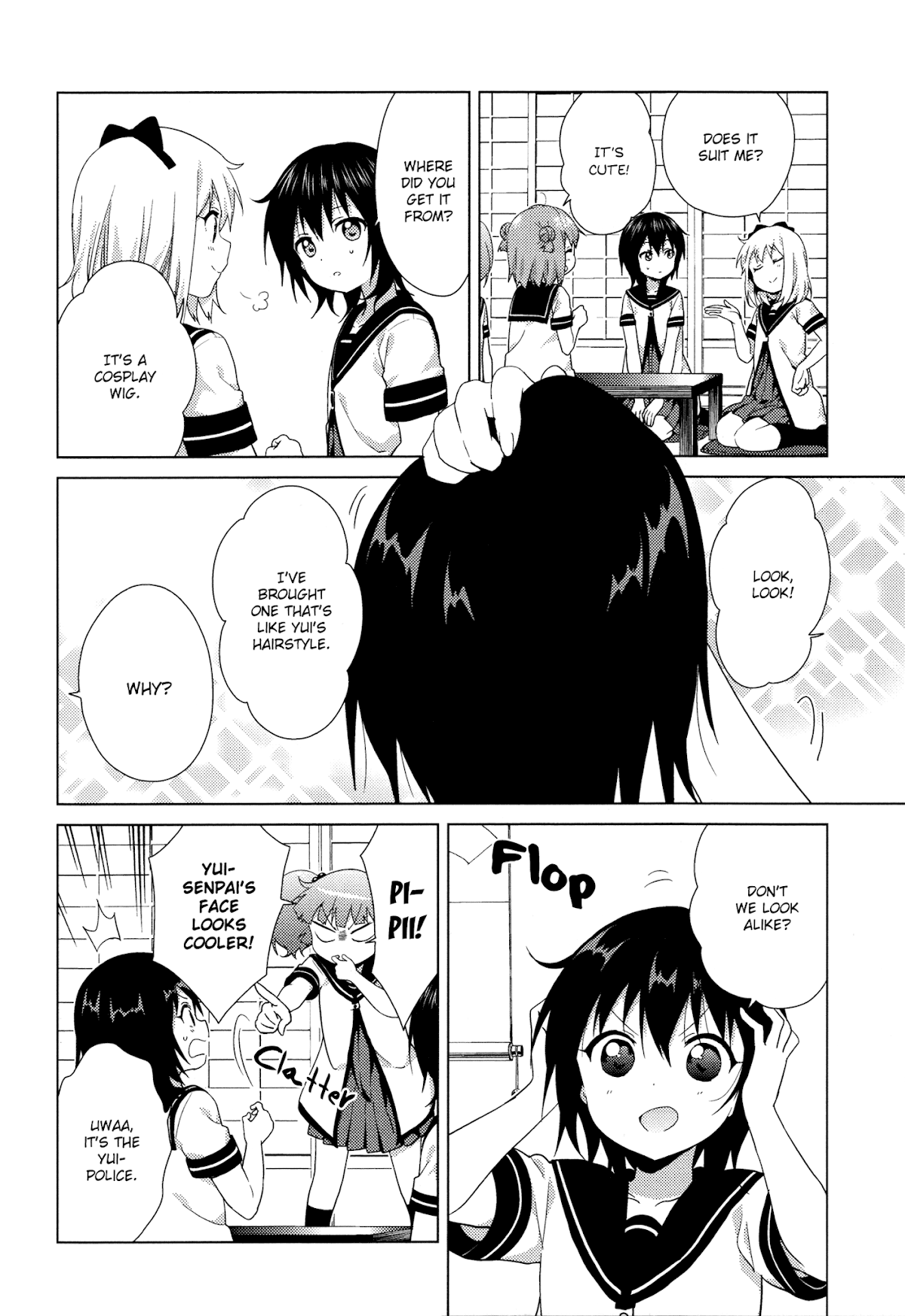 Yuru Yuri Chapter 112 page 4 - Chapter 112: Did you cut your hair?