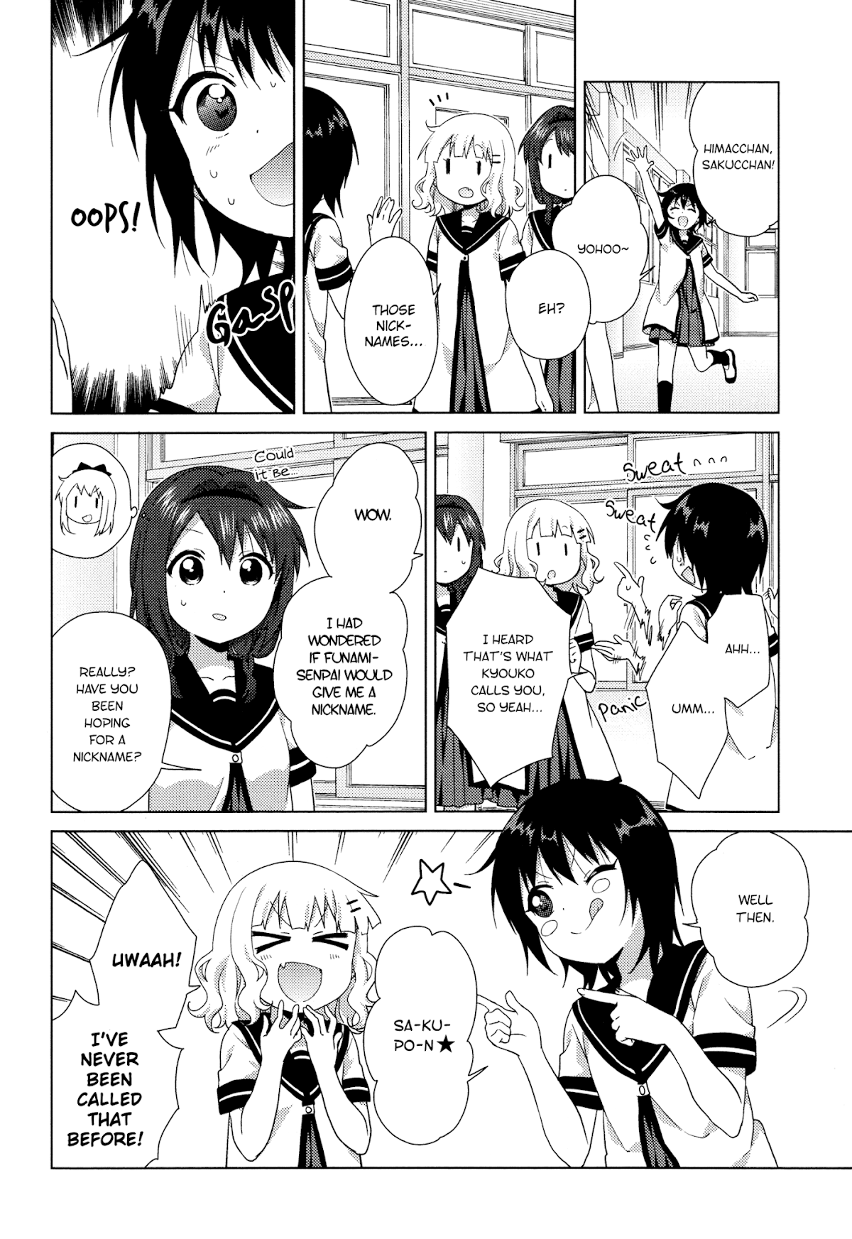 Yuru Yuri Chapter 112 page 6 - Chapter 112: Did you cut your hair?