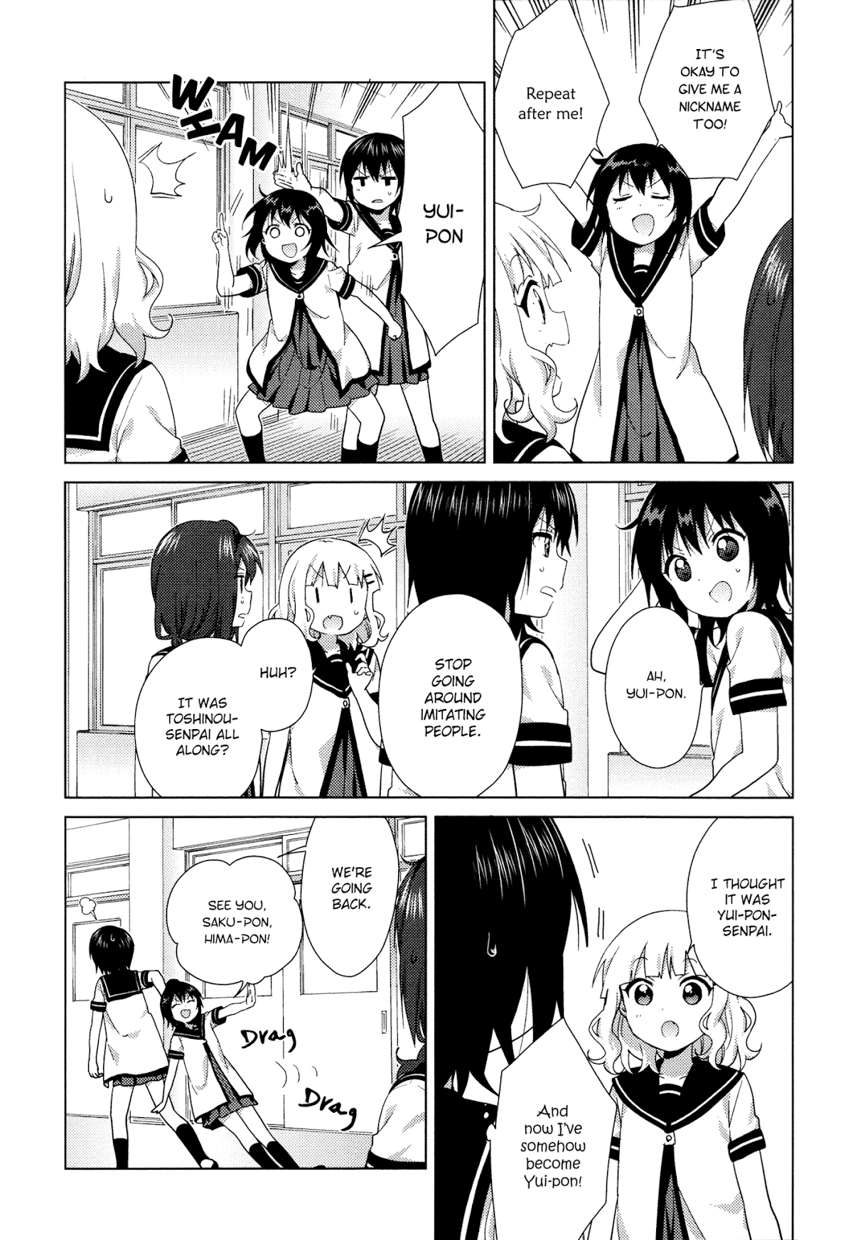 Yuru Yuri Chapter 112 page 7 - Chapter 112: Did you cut your hair?