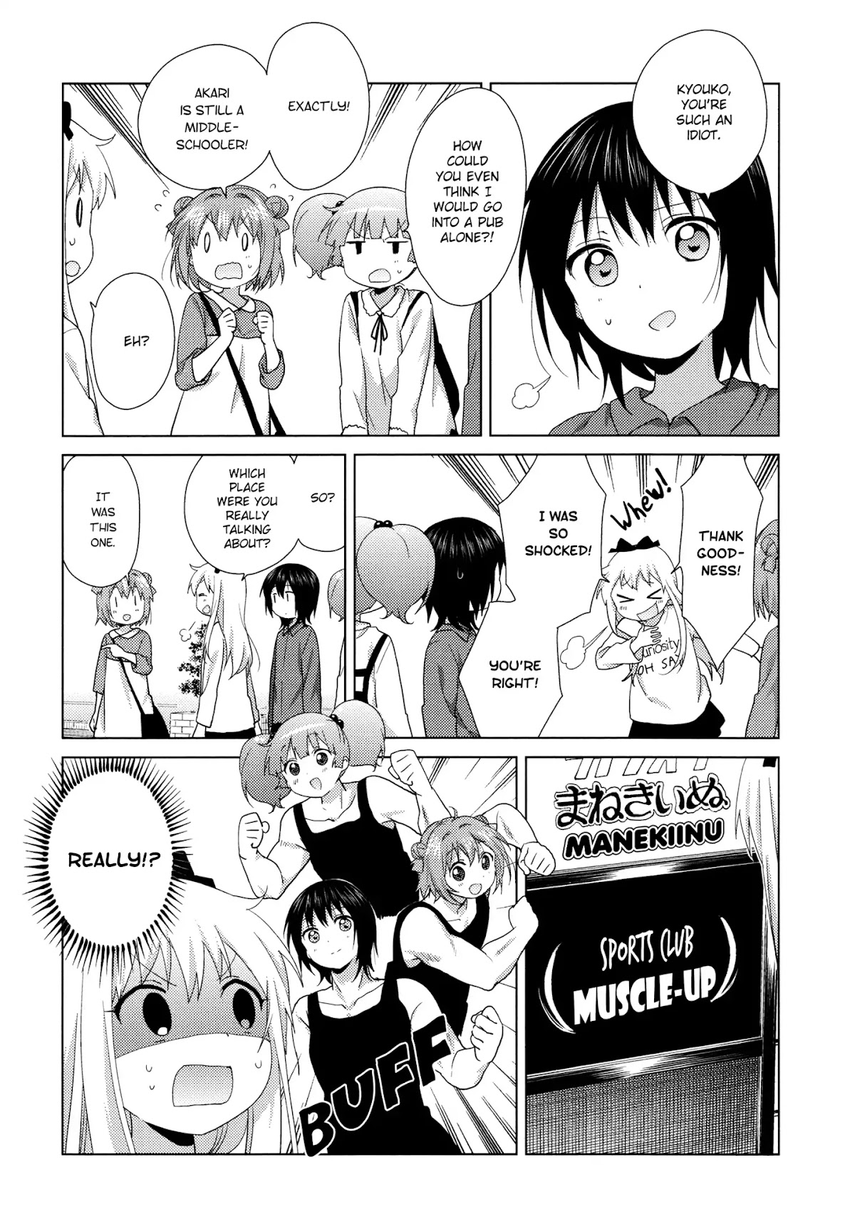 Yuru Yuri Chapter 114 page 12 - Chapter 114: Let's Sing! Akkari-n