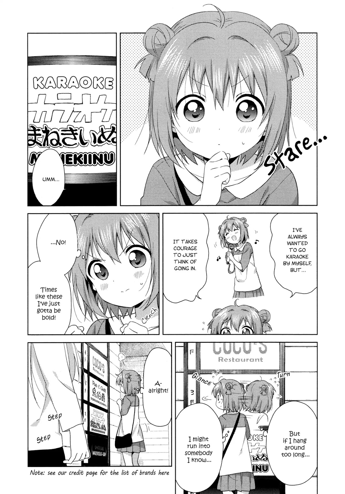 Yuru Yuri Chapter 114 page 2 - Chapter 114: Let's Sing! Akkari-n