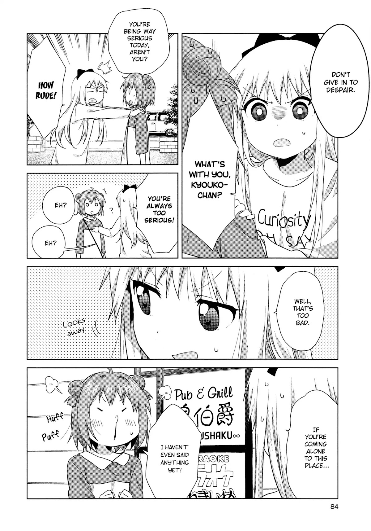 Yuru Yuri Chapter 114 page 6 - Chapter 114: Let's Sing! Akkari-n