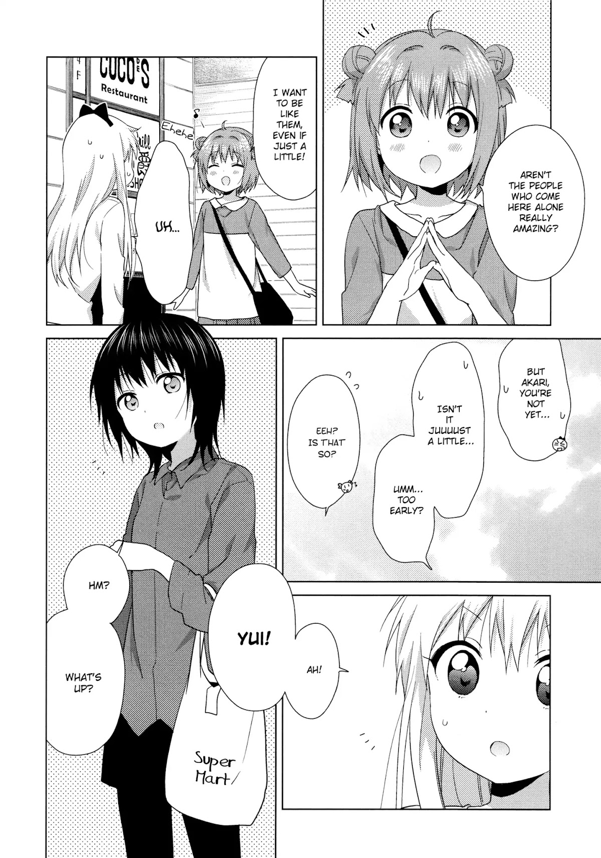 Yuru Yuri Chapter 114 page 8 - Chapter 114: Let's Sing! Akkari-n