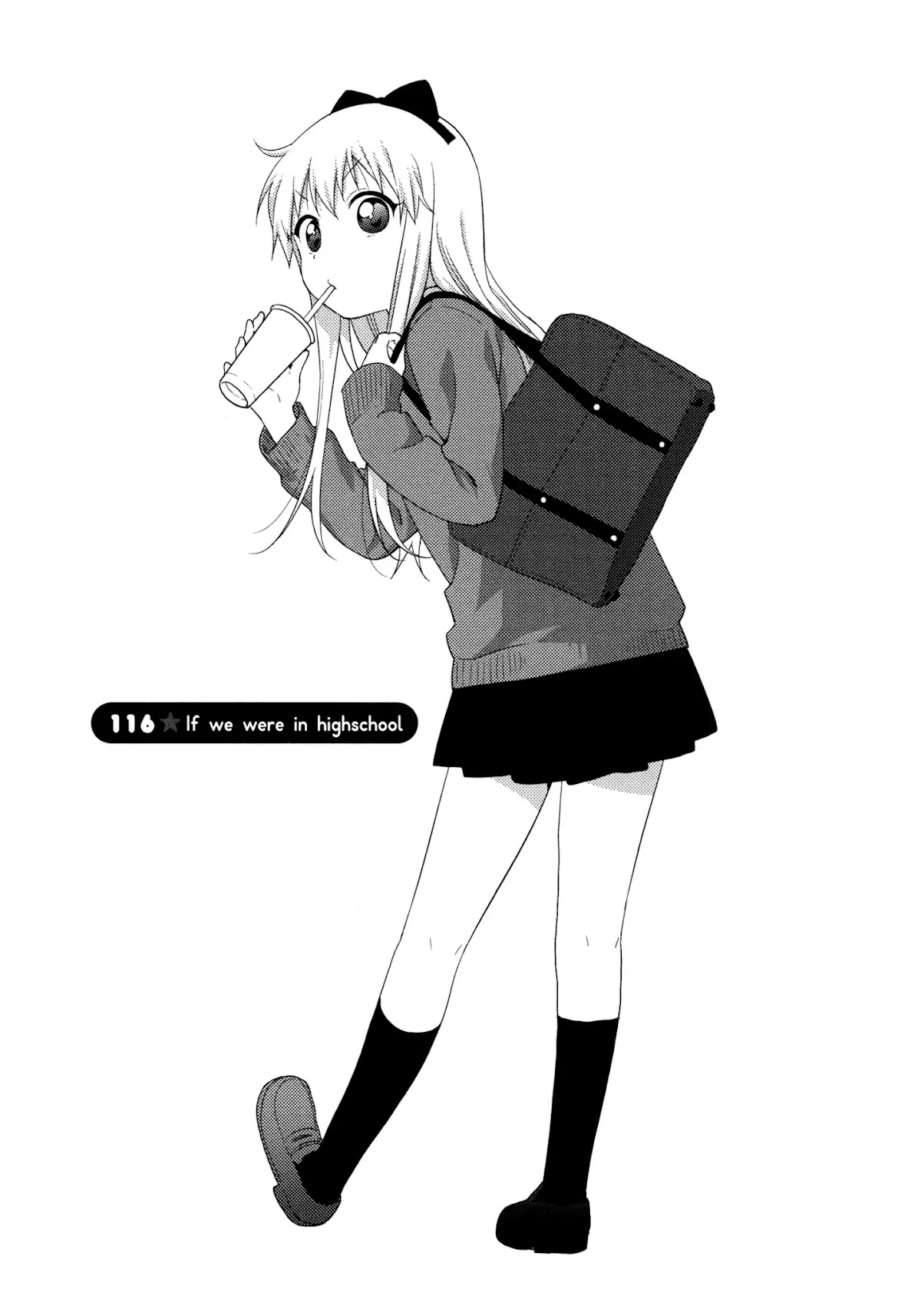 Yuru Yuri Chapter 116 page 1 - Chapter 116: If We Were In Highschool