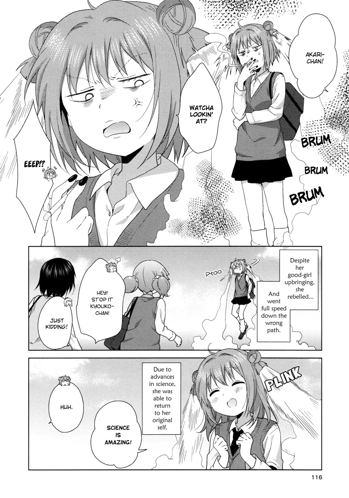 Yuru Yuri Chapter 116 page 10 - Chapter 116: If We Were In Highschool