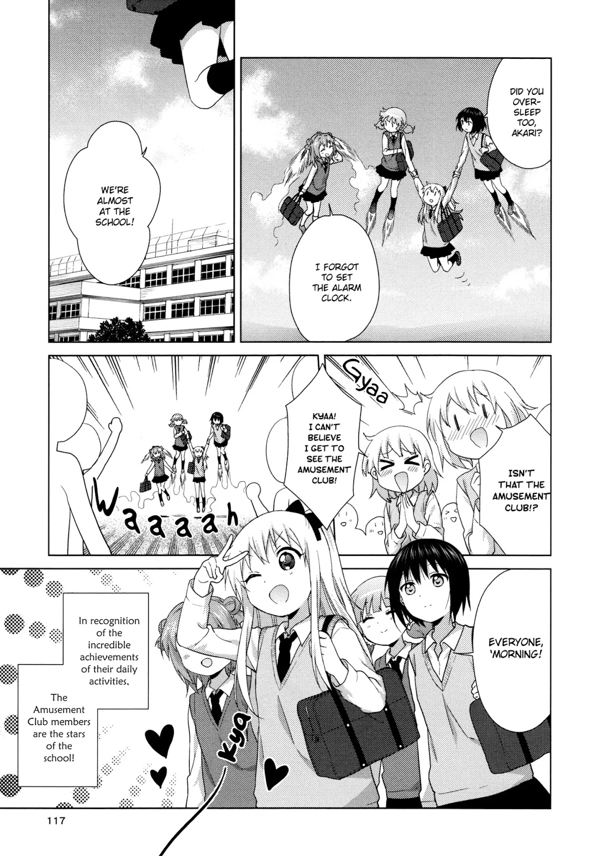 Yuru Yuri Chapter 116 page 11 - Chapter 116: If We Were In Highschool
