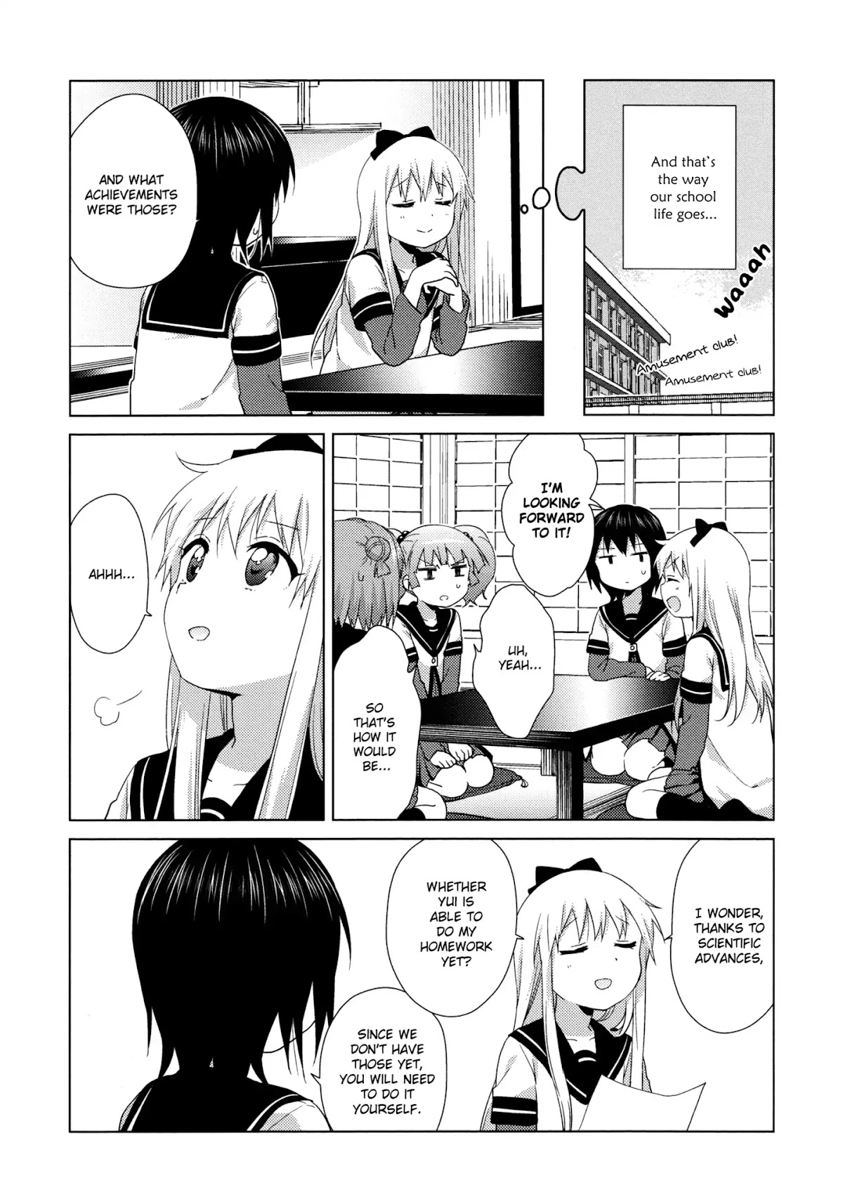 Yuru Yuri Chapter 116 page 12 - Chapter 116: If We Were In Highschool