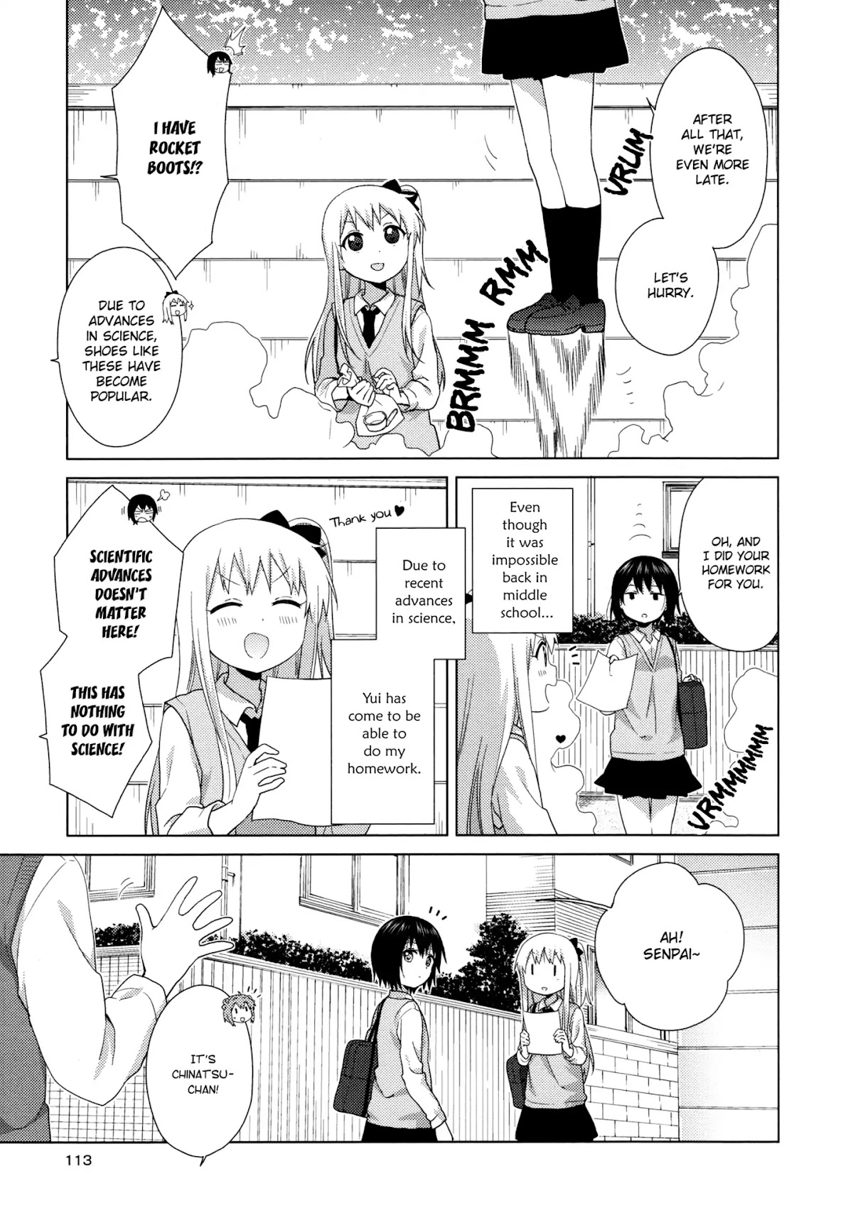 Yuru Yuri Chapter 116 page 7 - Chapter 116: If We Were In Highschool