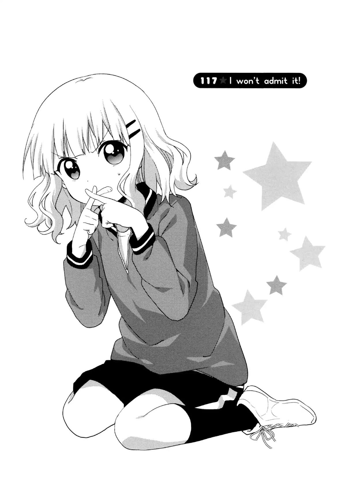 Yuru Yuri Chapter 117 page 1 - Chapter 117: I won't admit it!