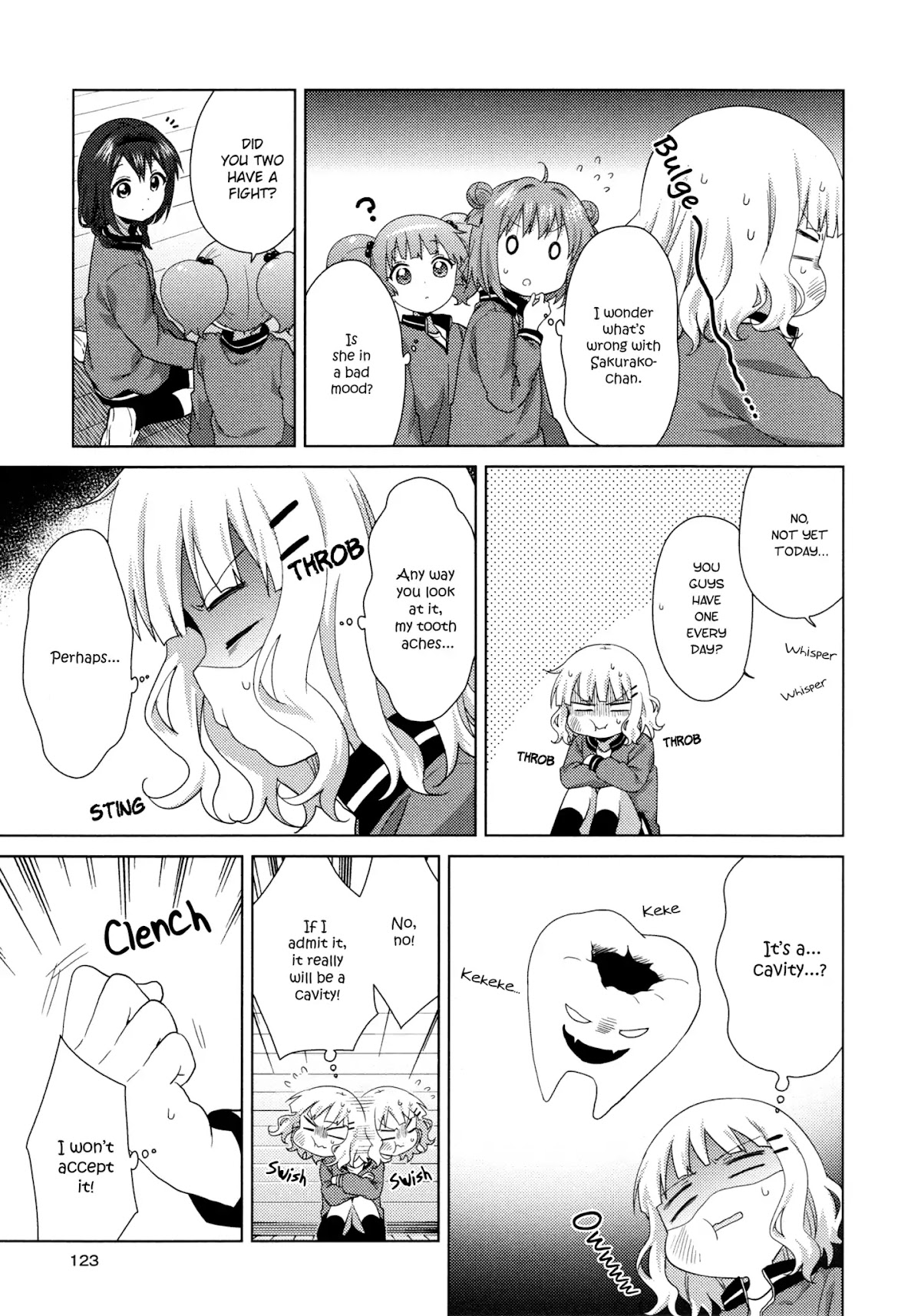 Yuru Yuri Chapter 117 page 3 - Chapter 117: I won't admit it!