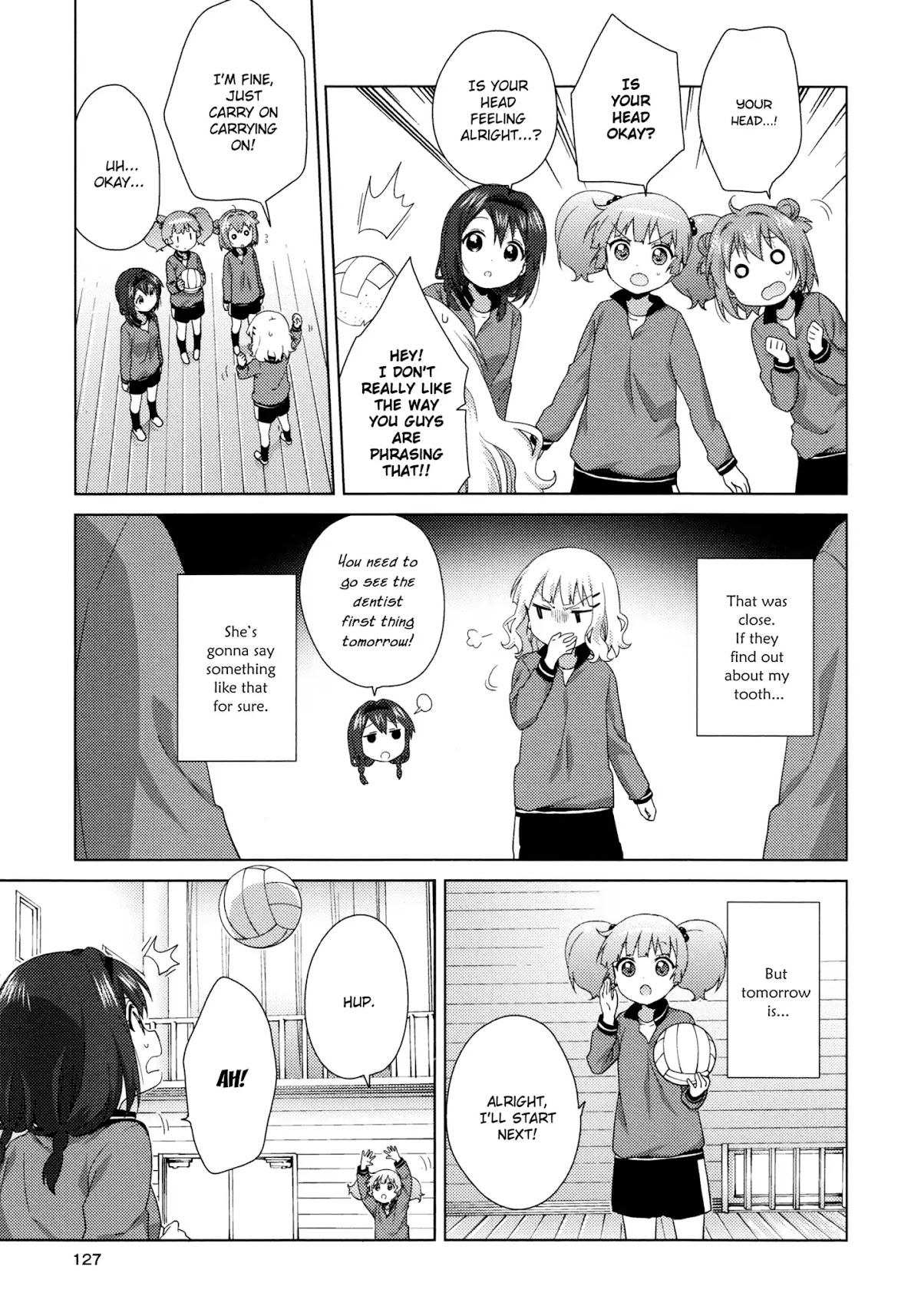 Yuru Yuri Chapter 117 page 7 - Chapter 117: I won't admit it!