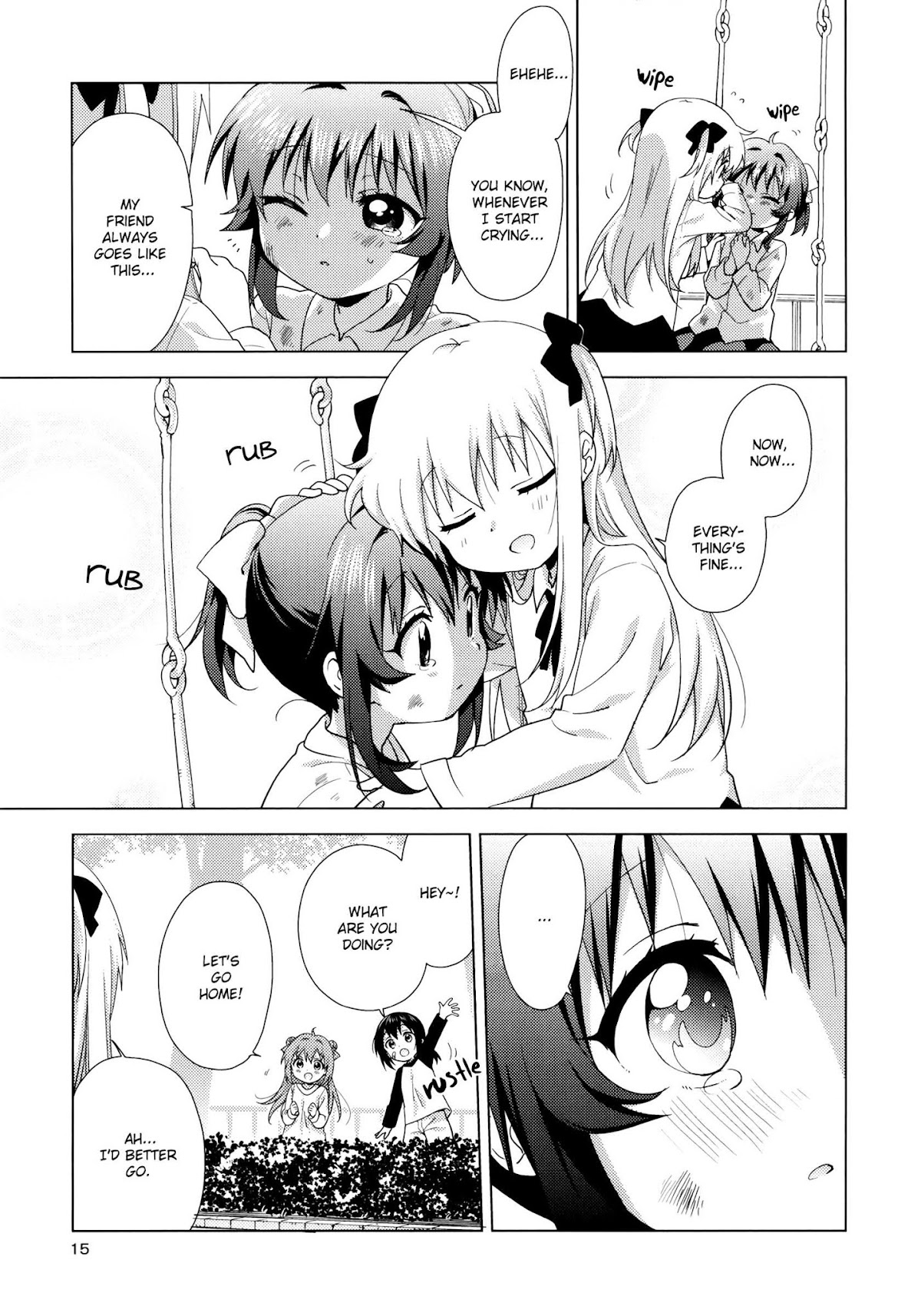Yuru Yuri Chapter 118.5 page 14 - Chapter 118.5: Ayano-chan's Friend