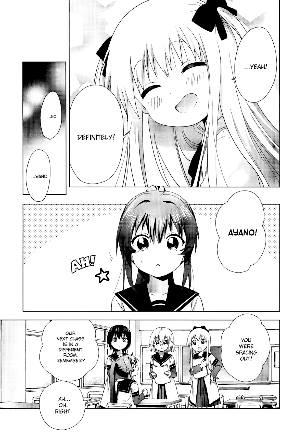 Yuru Yuri Chapter 118.5 page 16 - Chapter 118.5: Ayano-chan's Friend