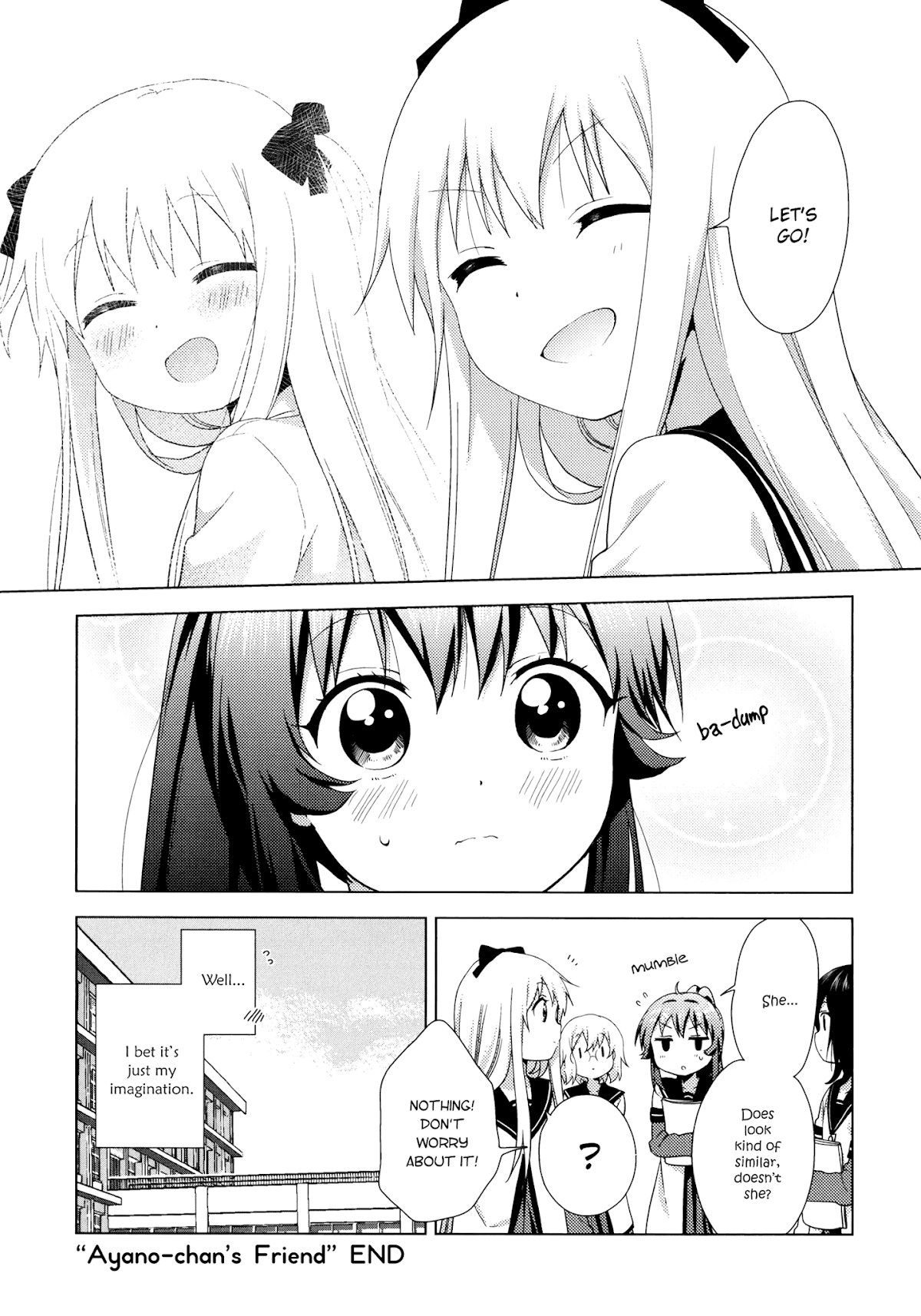 Yuru Yuri Chapter 118.5 page 17 - Chapter 118.5: Ayano-chan's Friend