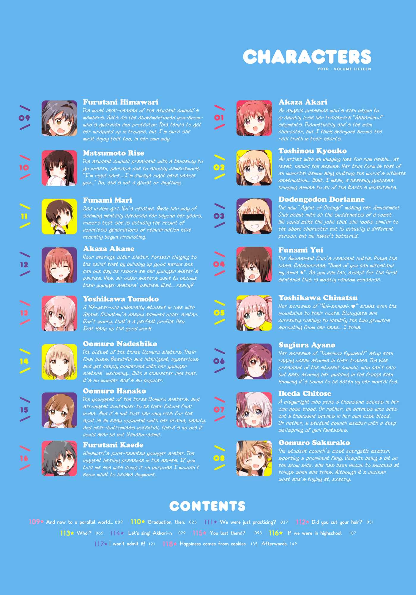 Yuru Yuri Chapter 118.6 page 4 - Chapter 118.6: Volume 15 Extras
