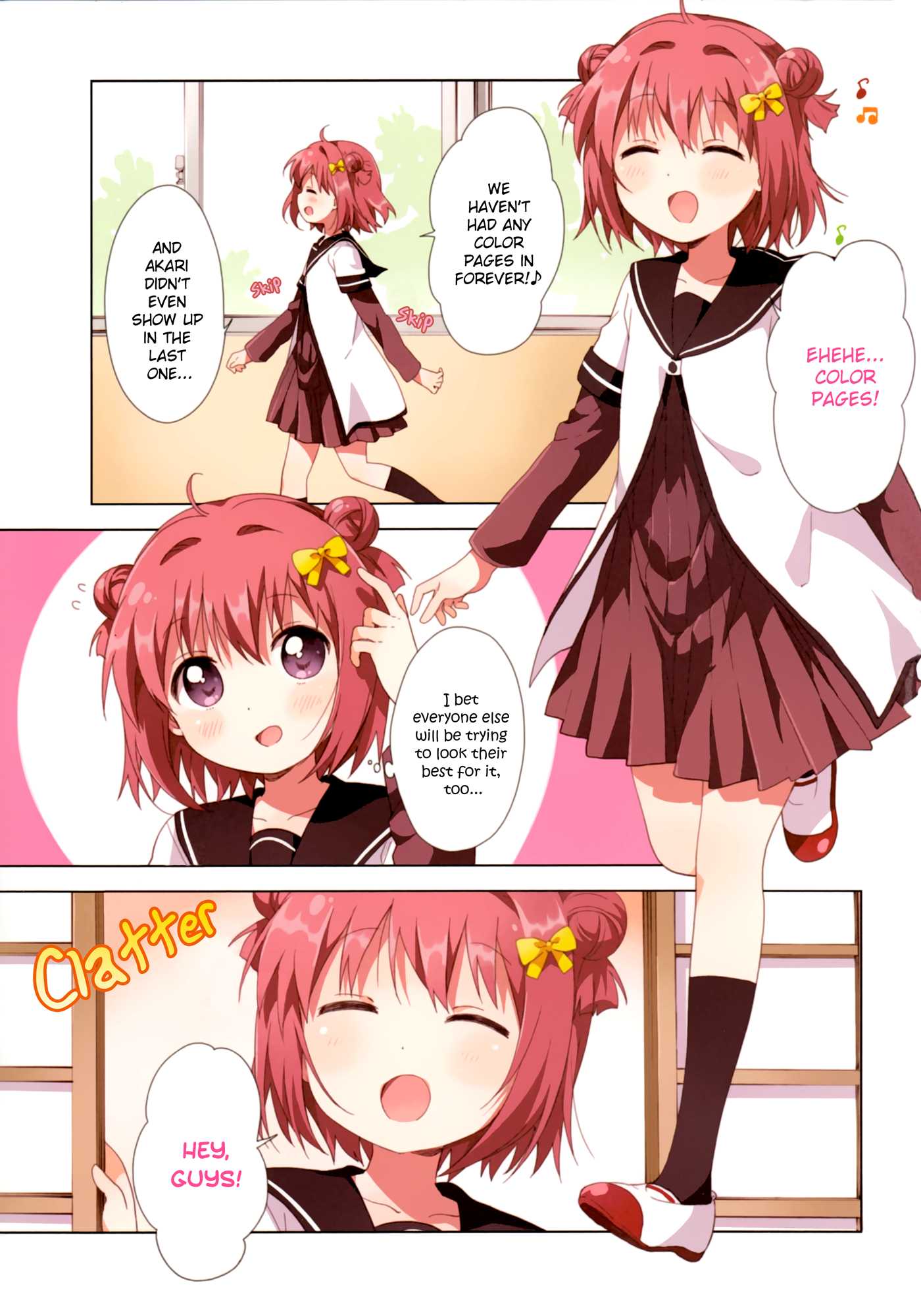 Yuru Yuri Chapter 118.6 page 5 - Chapter 118.6: Volume 15 Extras