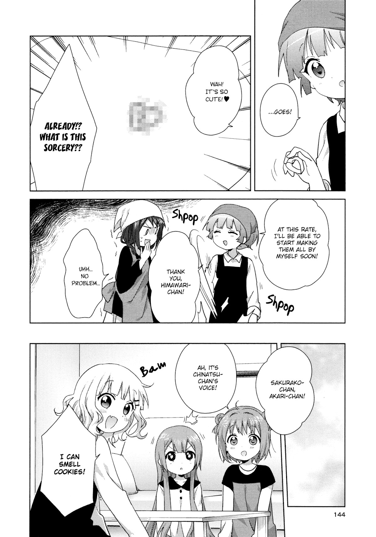 Yuru Yuri Chapter 118 page 10 - Chapter 118: Happiness Comes from Cookies