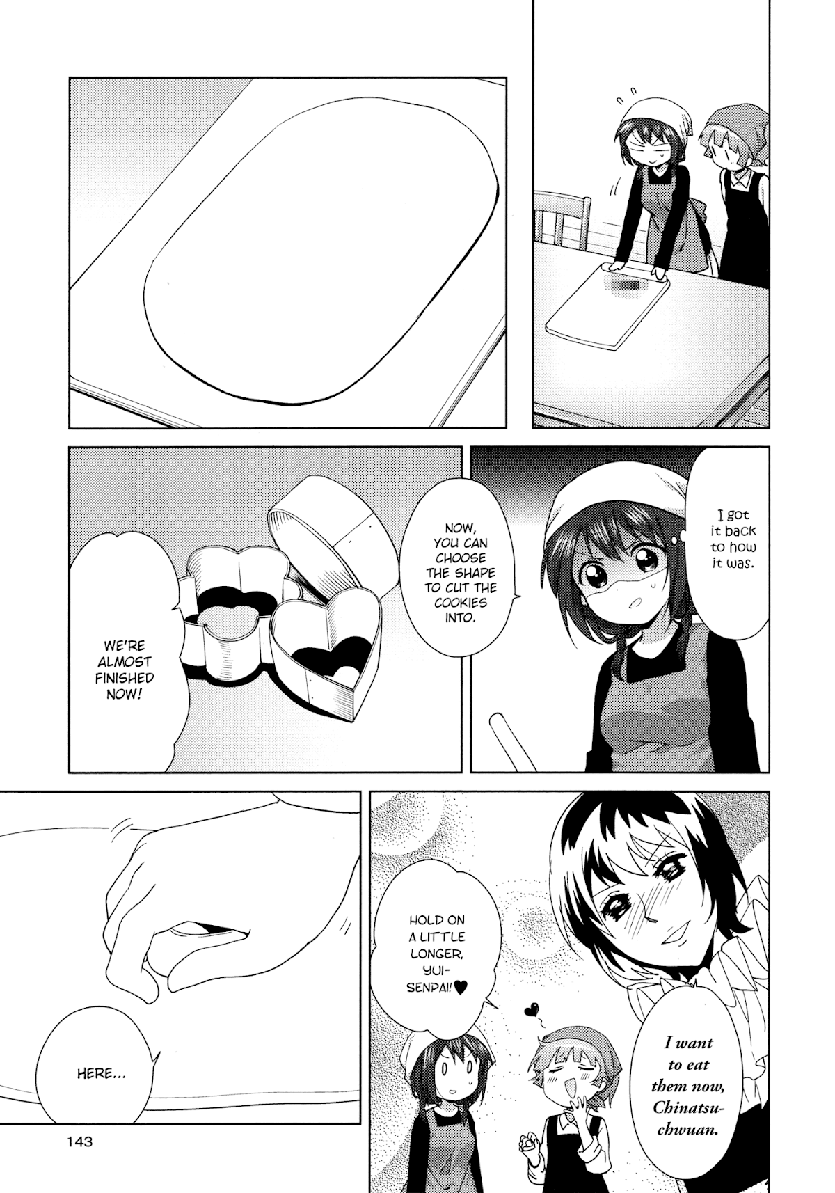 Yuru Yuri Chapter 118 page 9 - Chapter 118: Happiness Comes from Cookies
