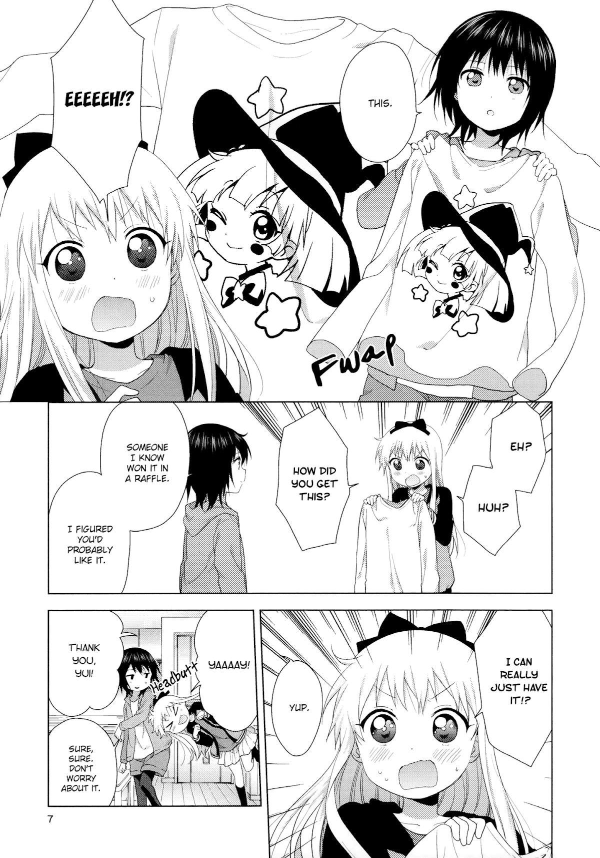Yuru Yuri Chapter 119 page 3 - Chapter 119: A Gift From Yui