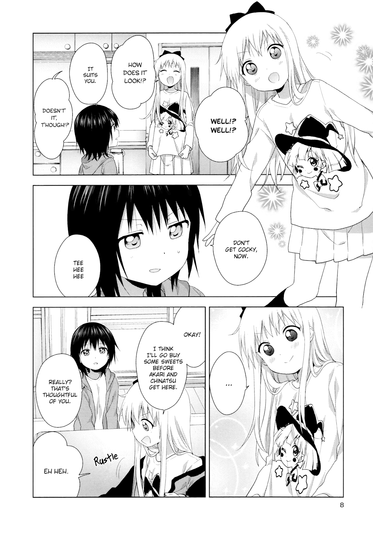 Yuru Yuri Chapter 119 page 4 - Chapter 119: A Gift From Yui