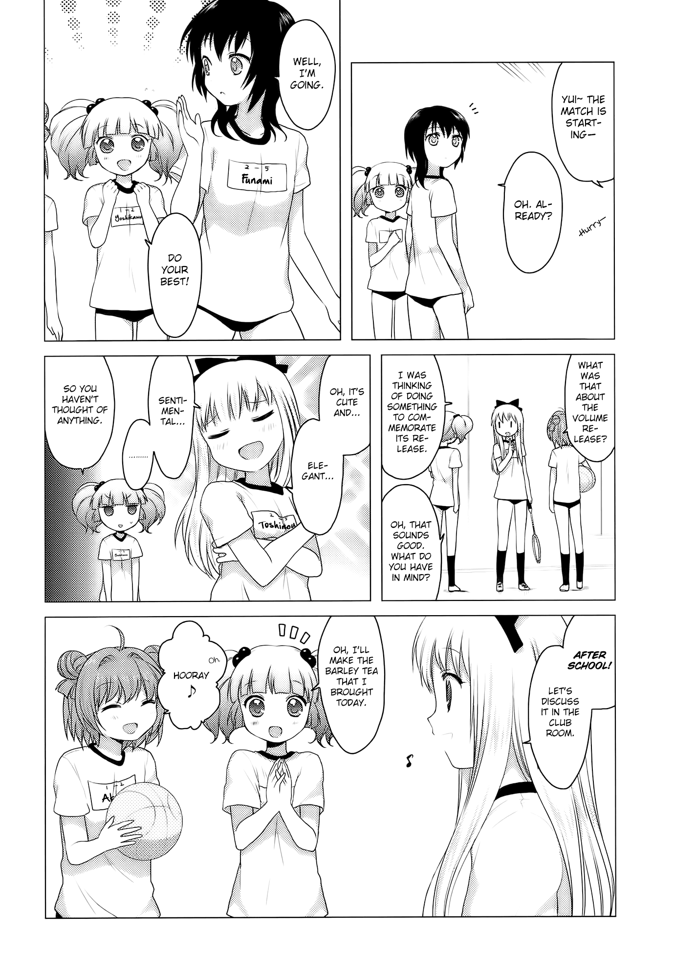 Yuru Yuri Chapter 12.1 page 4 - Chapter 12.1: Bonus Track 1 - Shiritori LOVE Game
