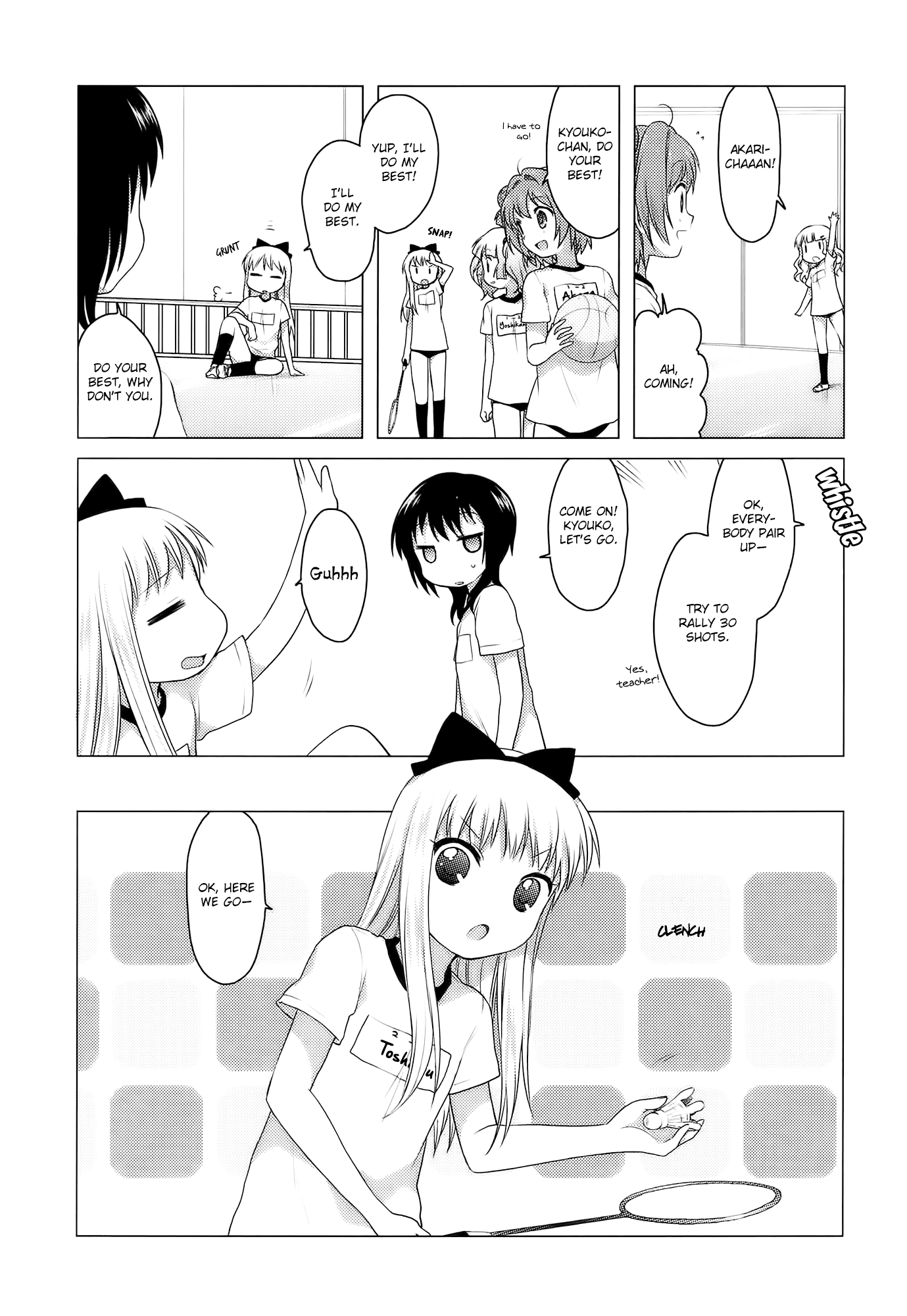 Yuru Yuri Chapter 12.1 page 5 - Chapter 12.1: Bonus Track 1 - Shiritori LOVE Game
