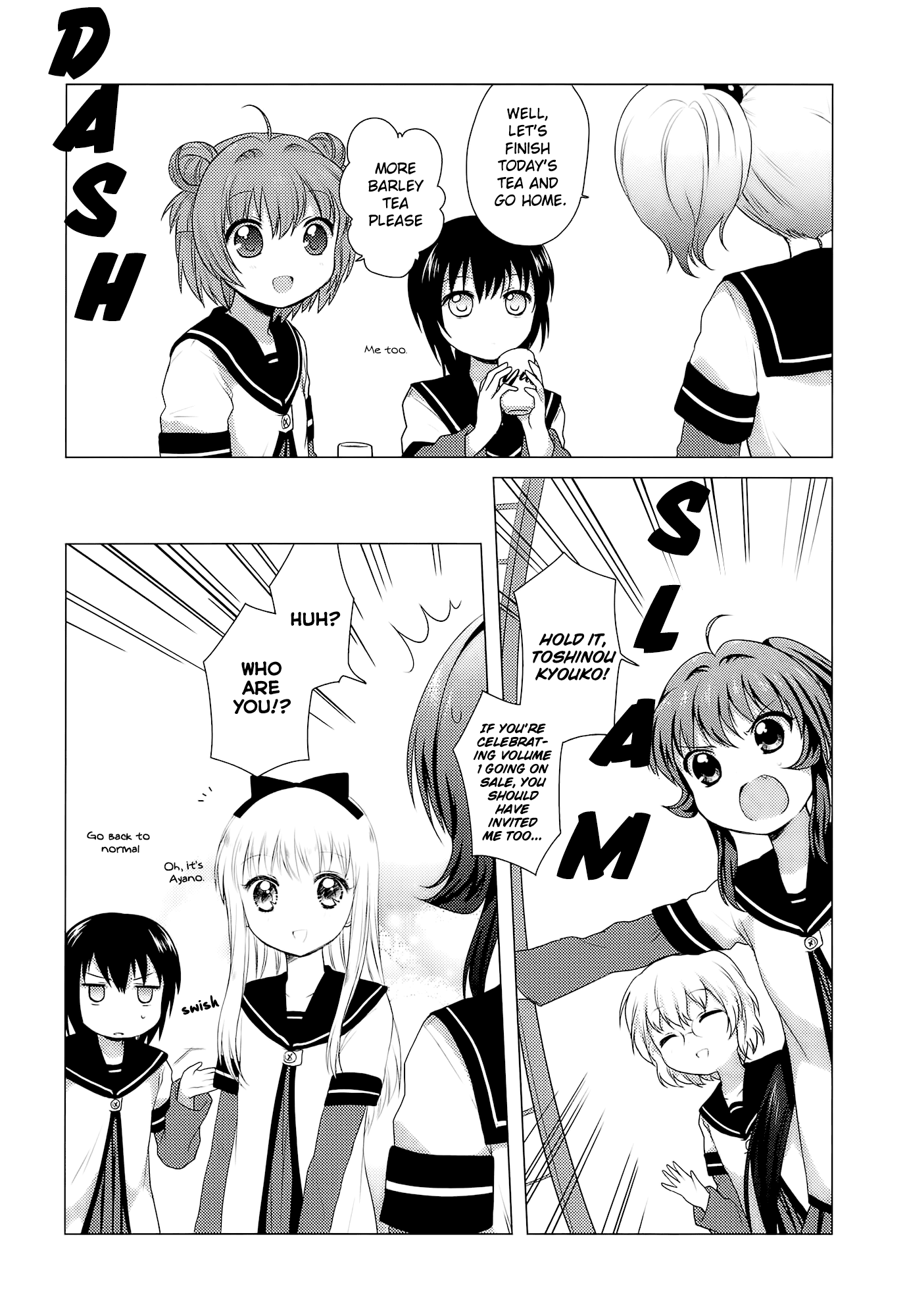 Yuru Yuri Chapter 12.2 page 10 - Chapter 12.2: Bonus Track 2 - Special Service