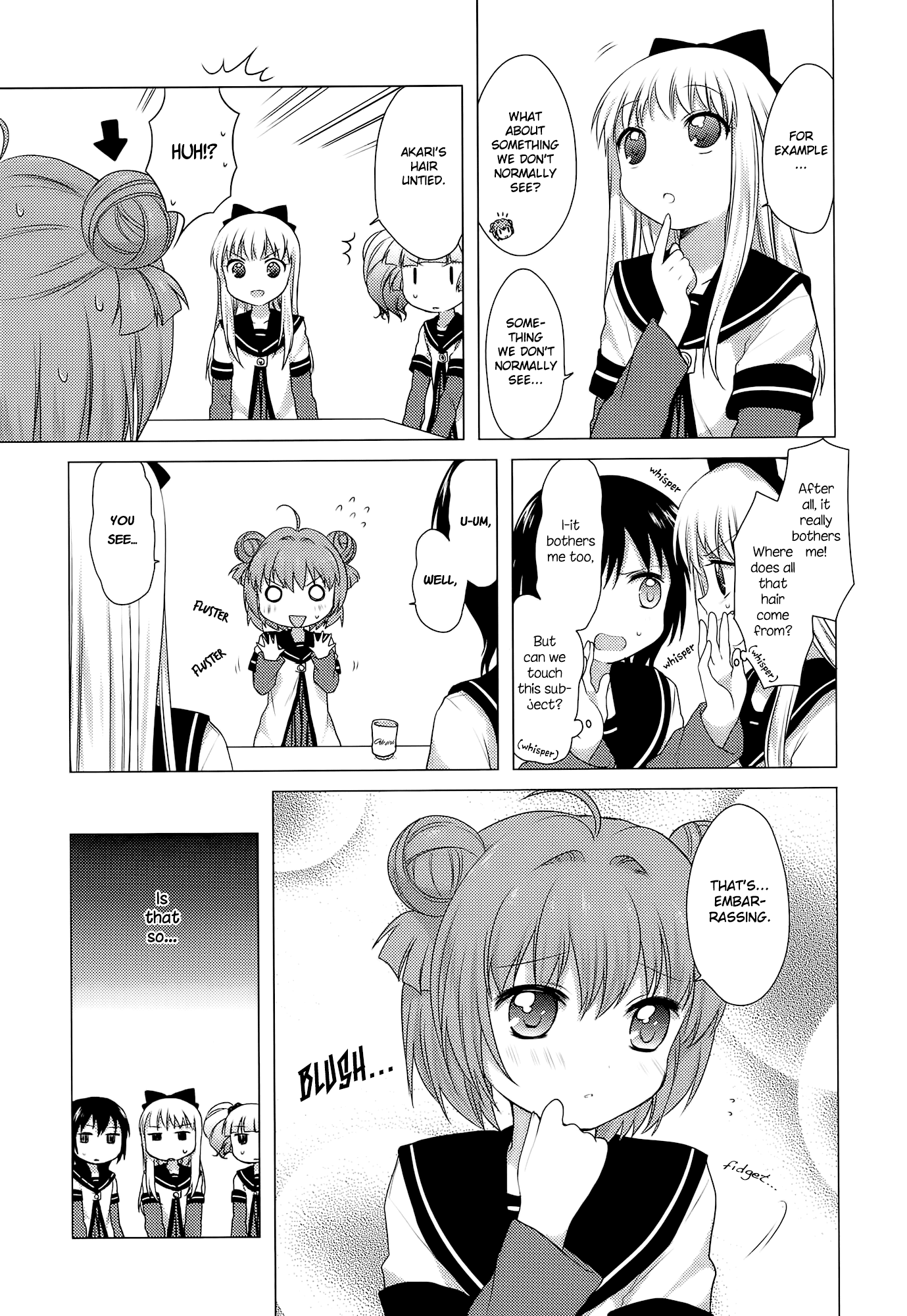 Yuru Yuri Chapter 12.2 page 3 - Chapter 12.2: Bonus Track 2 - Special Service
